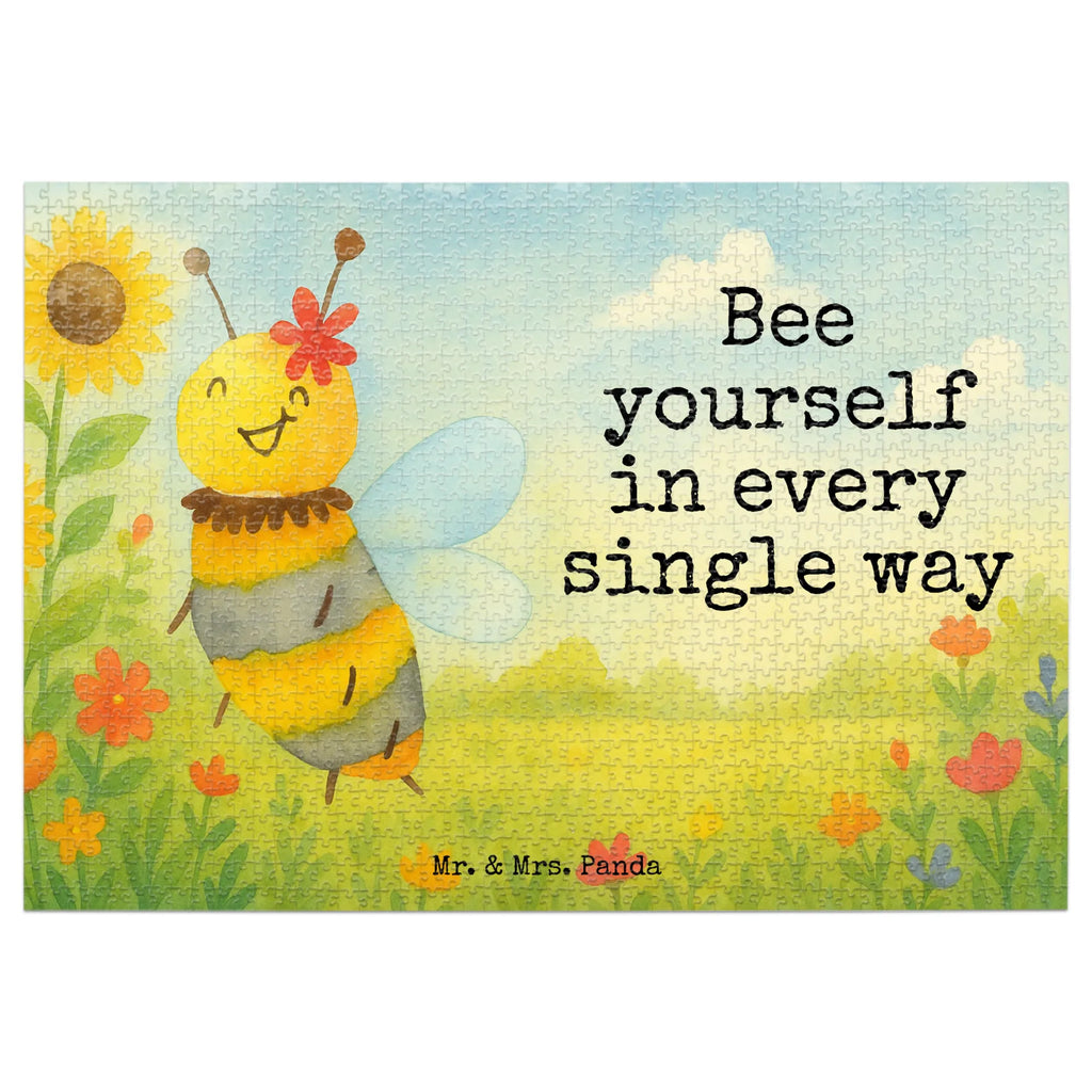 Puzzle Biene Blume Design Puzzle, Biene, Wespe, Hummel