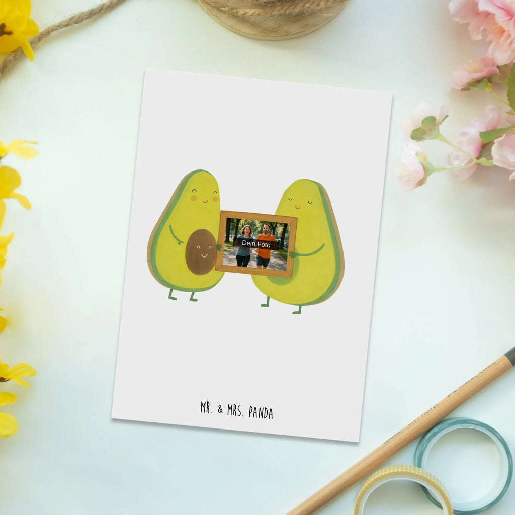 Personalisierte Foto Postkarte Avocado Pärchen Design Personalisierte Foto Postkarte, Avocado, Veggie, Vegan, Gesund, Babyshower, Hochzeit, Kinder, Avocados, Liebe, Schwangerschaft, Babyparty, Geburt, Avocuddle, Familie
