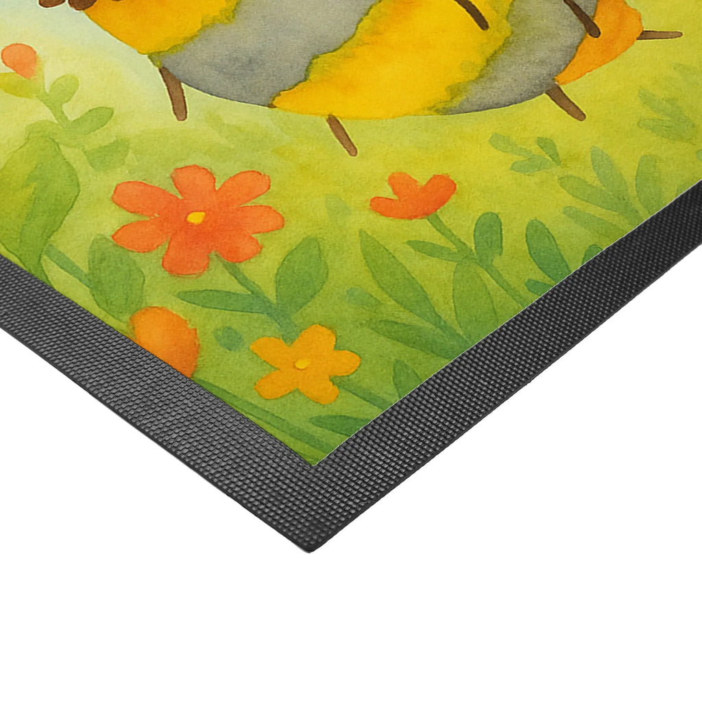 Personalized doormat bee flower Design Personalisiert, Namensfussmatte, Wunschnamen, Bedrucken, Fußmatte mit Namen, Türvorleger personalisiert, Fußmatte bedrucken, Haustürmatte personalisiert, Personalisierte Fußmatte, Türvorleger mit Namen, Personalisieruung, Biene, Wespe, Hummel