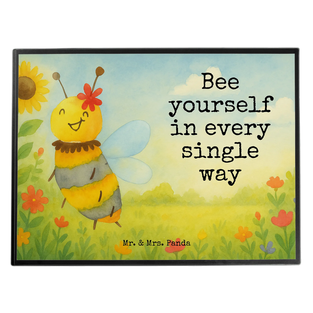 Desk pad bee flower Design Schreibunterlage, Schreibtischauflage, Bürobedarf, Büroartikel, Schreibwaren, Schreibtisch Unterlagen, Schreibtischunterlage Groß, Biene, Wespe, Hummel