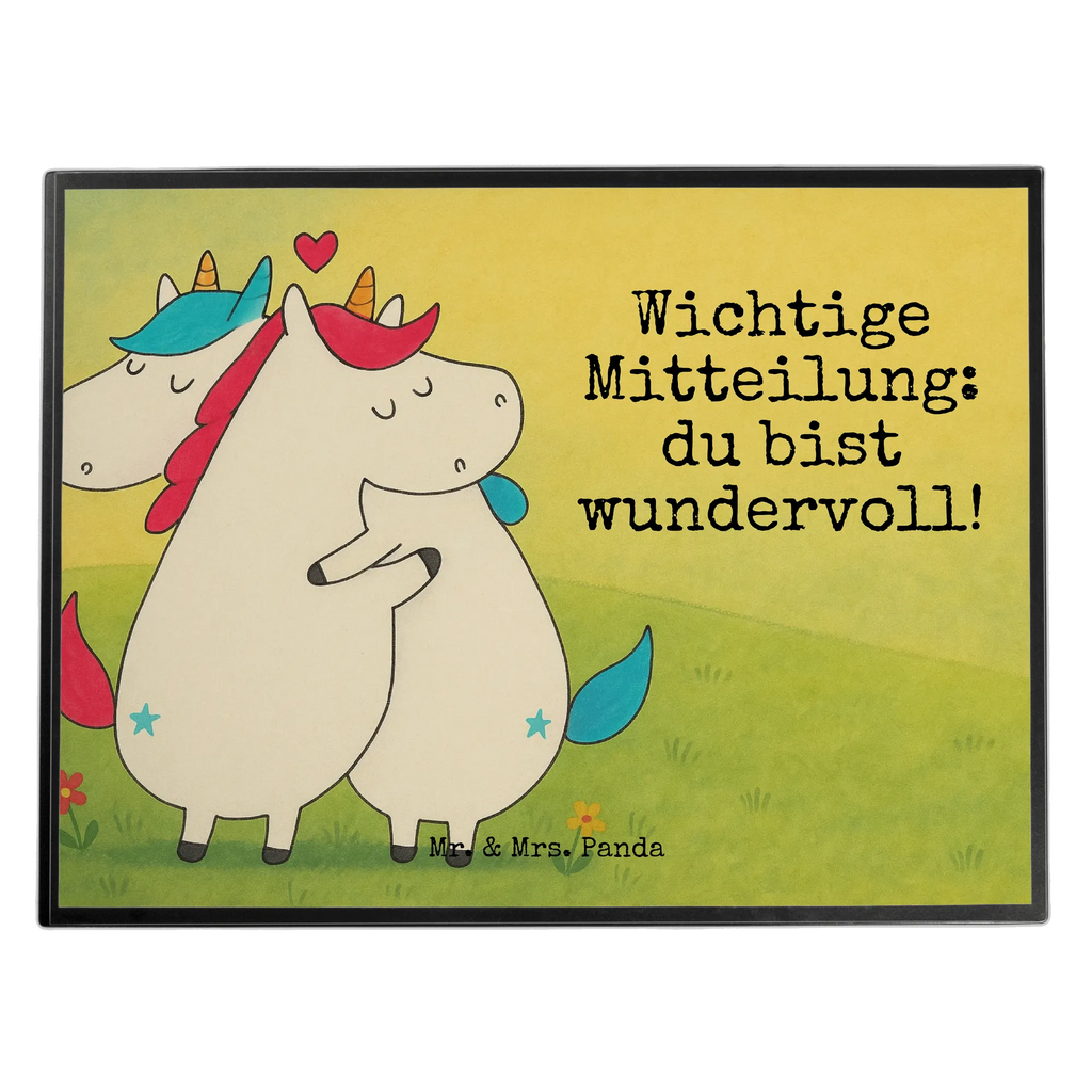 Schreibtischunterlage Einhorn Mitteilung Design Schreibunterlage, Schreibtischauflage, Bürobedarf, Büroartikel, Schreibwaren, Schreibtisch Unterlagen, Schreibtischunterlage Groß, Einhorn, Einhörner, Einhorn Deko, Unicorn, Valentinstag, Valentine, Liebe, Geschenk, Partner, Ehe, lustig, witzig, Spruch