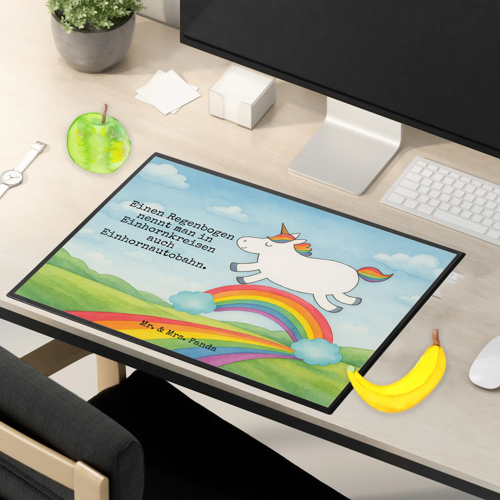Desk pad unicorn rainbow Design Schreibunterlage, Schreibtischauflage, Bürobedarf, Büroartikel, Schreibwaren, Schreibtisch Unterlagen, Schreibtischunterlage Groß, Einhorn, Einhörner, Einhorn Deko, Unicorn, Regenbogen, Glitzer, Einhornpower, Erwachsenwerden, Einhornautobahn