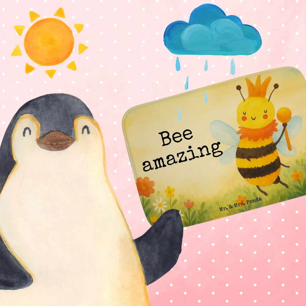 Badematte Biene König Design Badematte, Badteppich, Duschvorleger, Badezimmerteppich, Badezimmermatte, Badvorleger, Duschmatte, Duschteppich, Badteppiche, Badgarnitur, Badematten, Teppich Badezimmer, Badezimmermatten, Biene, Wespe, Hummel