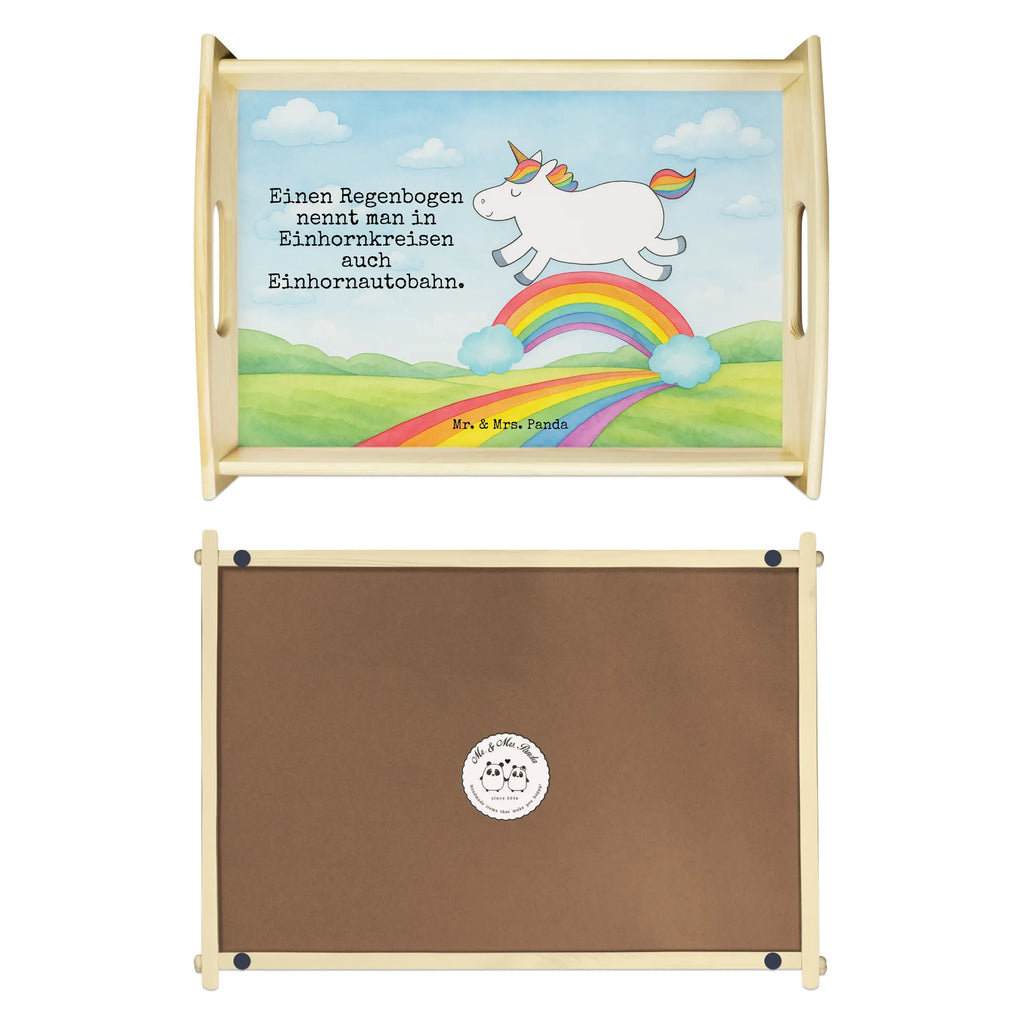 Serviertablett Einhorn Regenbogen Design Serviertablett, Tablett, Holztablett, Küchentablett, Dekotablett, Frühstückstablett, Einhorn, Einhörner, Einhorn Deko, Unicorn, Regenbogen, Glitzer, Einhornpower, Erwachsenwerden, Einhornautobahn