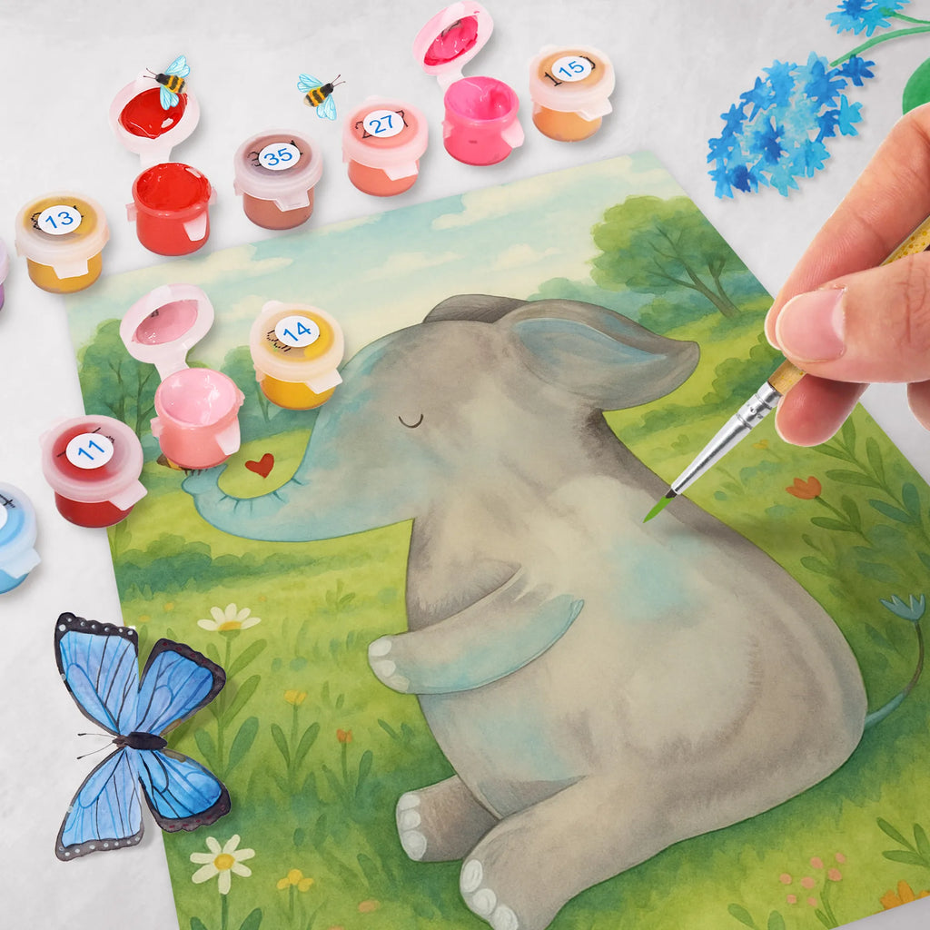 Paint by Numbers elephant bee Design Malen, Künstler, Kreativität, Malen nach Zahlen, Bastelidee, DIY, Ausmalbild, Baseln, Kunstwerk, Tiermotive, Gute Laune, lustige Sprüche, Tiere, Jahrestag, Liebesbeweis, Liebe, Elefant, Liebesspruch, Liebesgeschenk, Heiratsantrag, Hochzeitsgeschenk, Biene