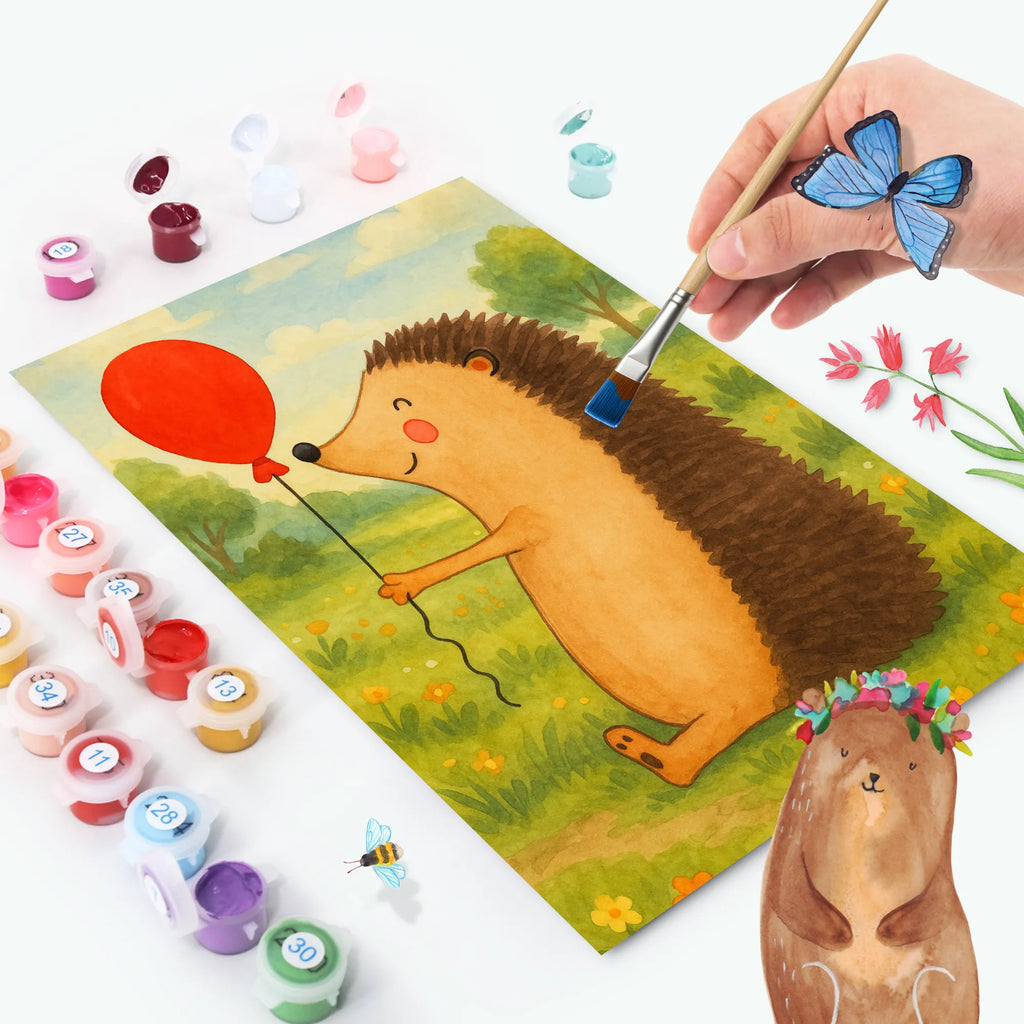 Malen nach Zahlen Igel Luftballon Design DIY, Künstler, Baseln, Ausmalbild, Kreativität, Kunstwerk, Malen nach Zahlen, Bastelidee, Malen, Tiermotive, Gute Laune, lustige Sprüche, Tiere, Herzlichen Glückwunsch, Geburtstagskind, Ballon, Geburtstag, Igel, Happy Birthday, Glückwunsch