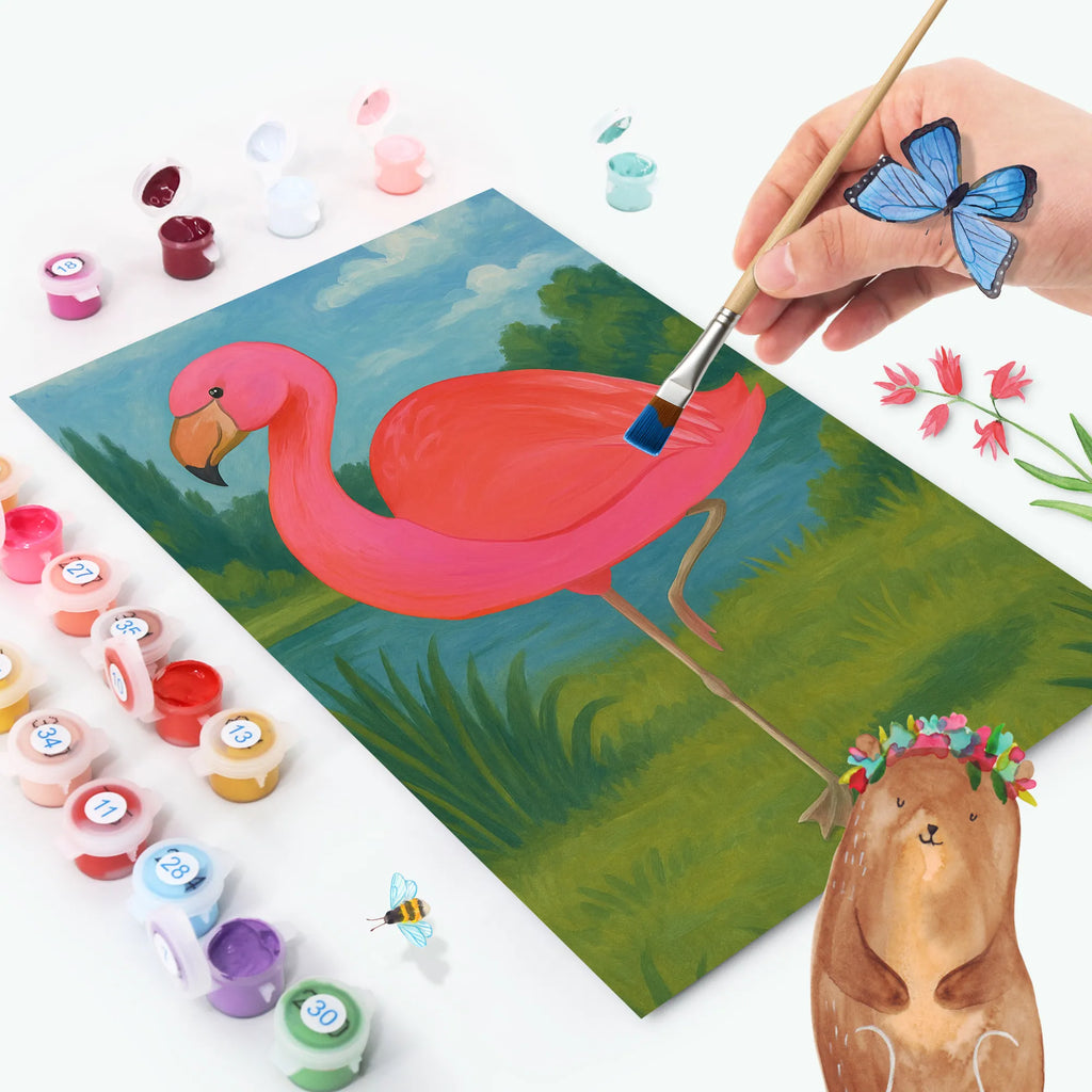 Malowanie według numerów Flamingo Klasyczny Design Kreativität, Künstler, Kunstwerk, Malen, Bastelidee, Malen nach Zahlen, DIY, Baseln, Ausmalbild, Flamingo, Sohn, ich, für mich, Freundinnen, Spruch, Selbstliebe, Stolz, Einzigartig, Geschwister, Freundin, Tochter, Außenseiter