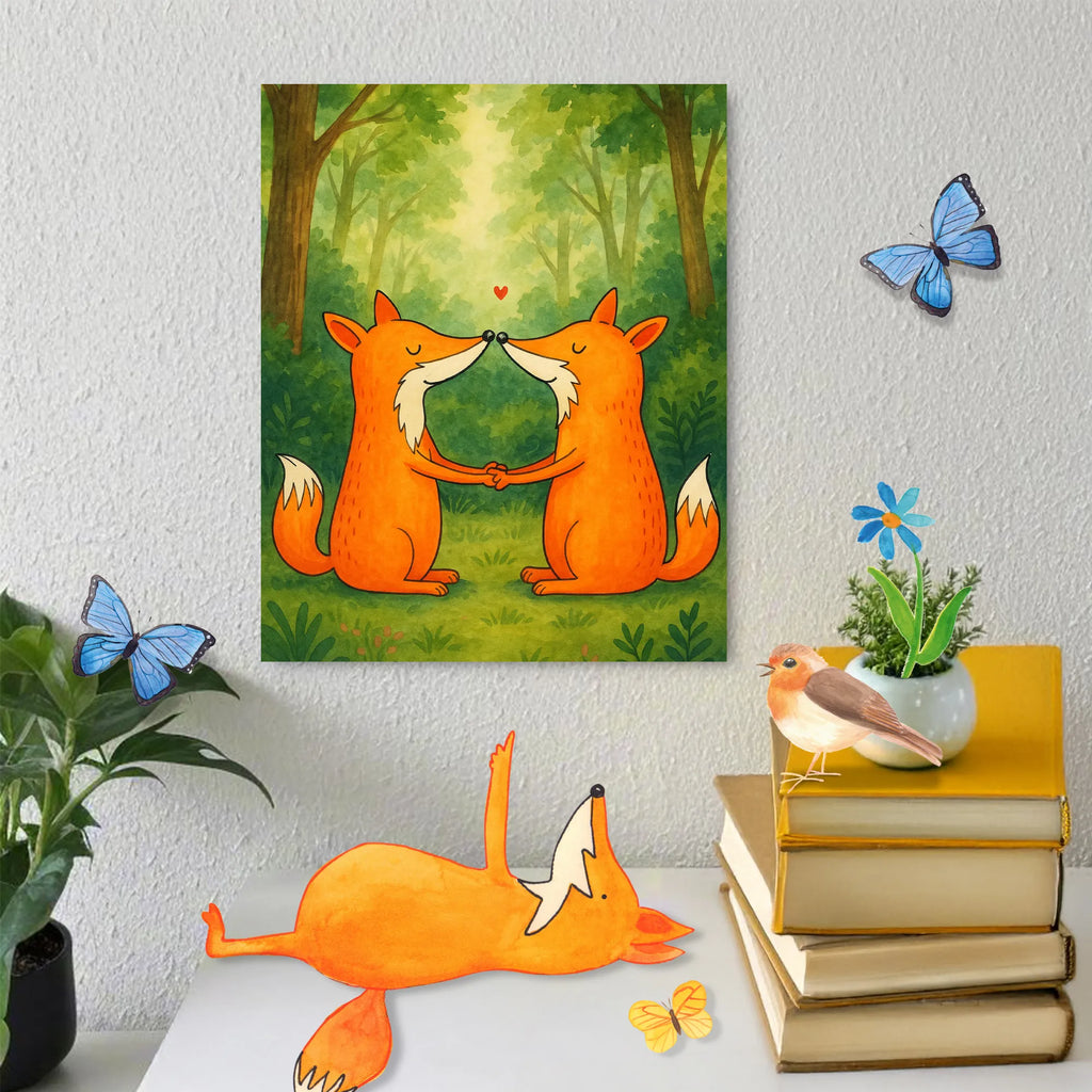 Malen nach Zahlen Füchse Liebe Design Ausmalbild, Kunstwerk, DIY, Malen nach Zahlen, Künstler, Malen, Baseln, Kreativität, Bastelidee, Fuchs, Paar, Freundin, Fox, Ehe, Liebespaar, Ehemann, Verlobte, Füchse, Partner, Freund, Liebesbeweis, Liebe, Ehefrau