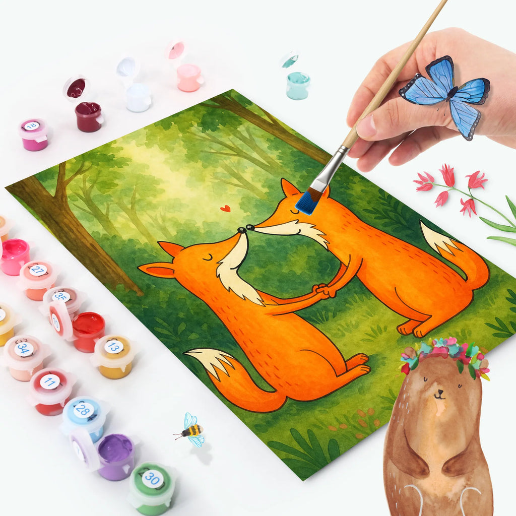 Malen nach Zahlen Füchse Liebe Design Ausmalbild, Kunstwerk, DIY, Malen nach Zahlen, Künstler, Malen, Baseln, Kreativität, Bastelidee, Fuchs, Paar, Freundin, Fox, Ehe, Liebespaar, Ehemann, Verlobte, Füchse, Partner, Freund, Liebesbeweis, Liebe, Ehefrau