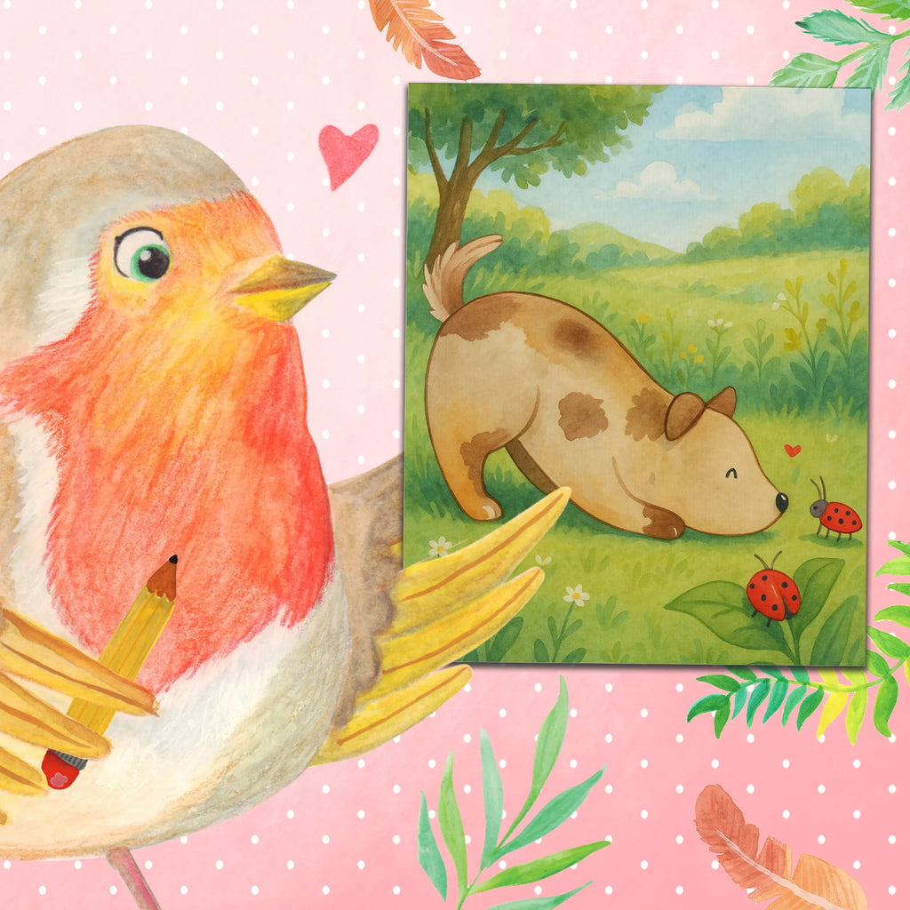 Paint by Numbers Dog ladybug Design Bastelidee, Kunstwerk, Ausmalbild, DIY, Malen, Malen nach Zahlen, Künstler, Baseln, Kreativität, Hund, Hundemotiv, Haustier, Hunderasse, Tierliebhaber, Hundebesitzer, Sprüche, Mischlinghund, Marienkäfer, Hundespruch, Mischling, Hunde