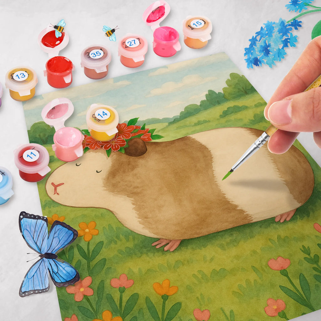 Malen nach Zahlen Meerschweinchen Weisheit Design Bastelidee, Kunstwerk, Malen, Ausmalbild, Baseln, DIY, Malen nach Zahlen, Kreativität, Künstler, Tiermotive, Gute Laune, lustige Sprüche, Tiere, Wunderland, Motivation, Meerie, Realität, Weisheit, Wunder, Spruch, Meerschweinchen, Meeries, Blumenkind