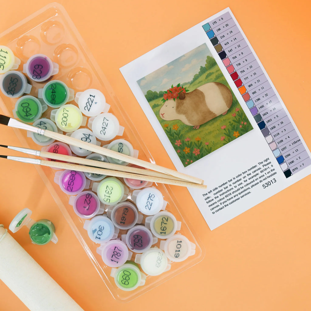 Malen nach Zahlen Meerschweinchen Weisheit Design Bastelidee, Kunstwerk, Malen, Ausmalbild, Baseln, DIY, Malen nach Zahlen, Kreativität, Künstler, Tiermotive, Gute Laune, lustige Sprüche, Tiere, Wunderland, Motivation, Meerie, Realität, Weisheit, Wunder, Spruch, Meerschweinchen, Meeries, Blumenkind