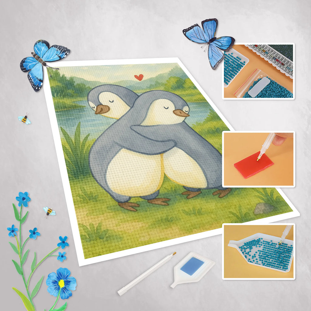 Obraz diamentowy Pingwiny przytulanie Design DIY, Diamond Painting, Kreativität, Kristallbild, Liebe, Partner, Freund, Freundin, Ehemann, Ehefrau, Heiraten, Verlobung, Heiratsantrag, Liebesgeschenk, Jahrestag, Hocheitstag, Valentinstag, Mitbringsel, für Ehemann, für Männer, Geschenk für Partner, Liebesbeweis, Geschenk für Frauen, Geschenk für Freundin, Hochzeitstag