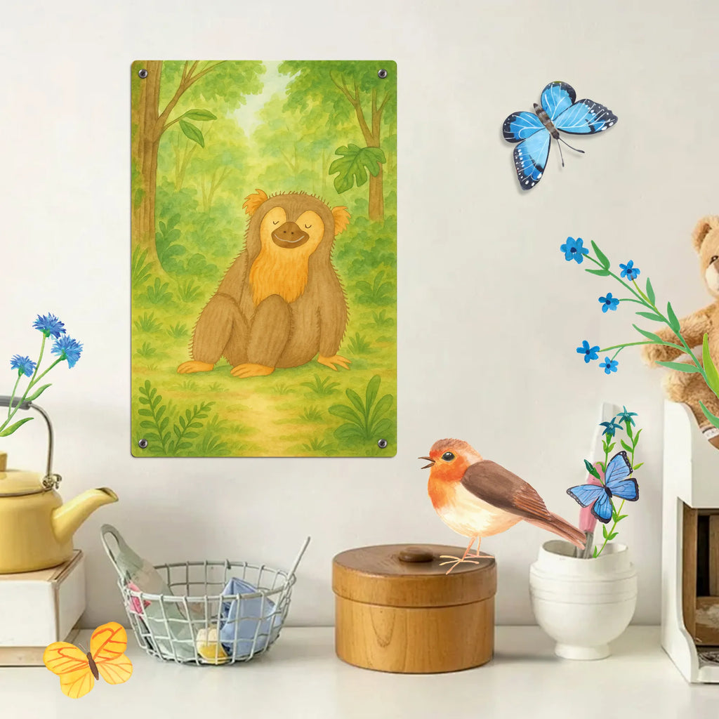 Malen nach Zahlen Metallschild Affe Design Malen, Kreativität, Künstler, Malen nach Zahlen, Bastelidee, Ausmalbild, Baseln, Kunstwerk, DIY, Afrika, Wildtiere, Motivation, Liebe, Selbstliebe, Respekt, Affe, Selfcare, Äffchen, Selbstbewusstsein, Affen, Selbstachtung