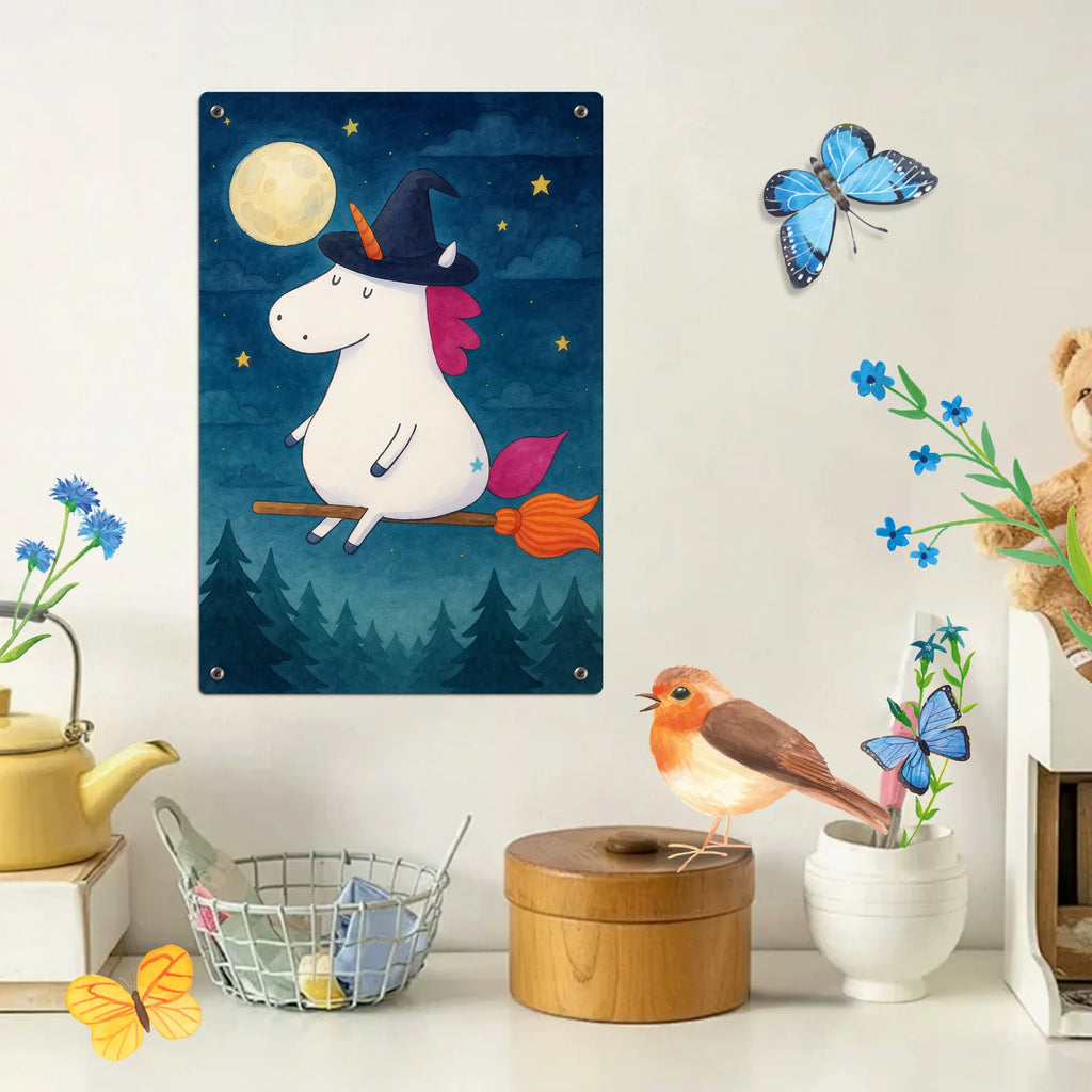 Malen nach Zahlen Metallschild Einhorn Hexe Design Bastelidee, Künstler, DIY, Malen, Ausmalbild, Baseln, Malen nach Zahlen, Kreativität, Kunstwerk, Einhorn, Einhörner, Einhorn Deko, Unicorn, Engel, Verrückte, Ehefrau, Teufel, Hexe, Zicke, Freundin, Leben, Frau