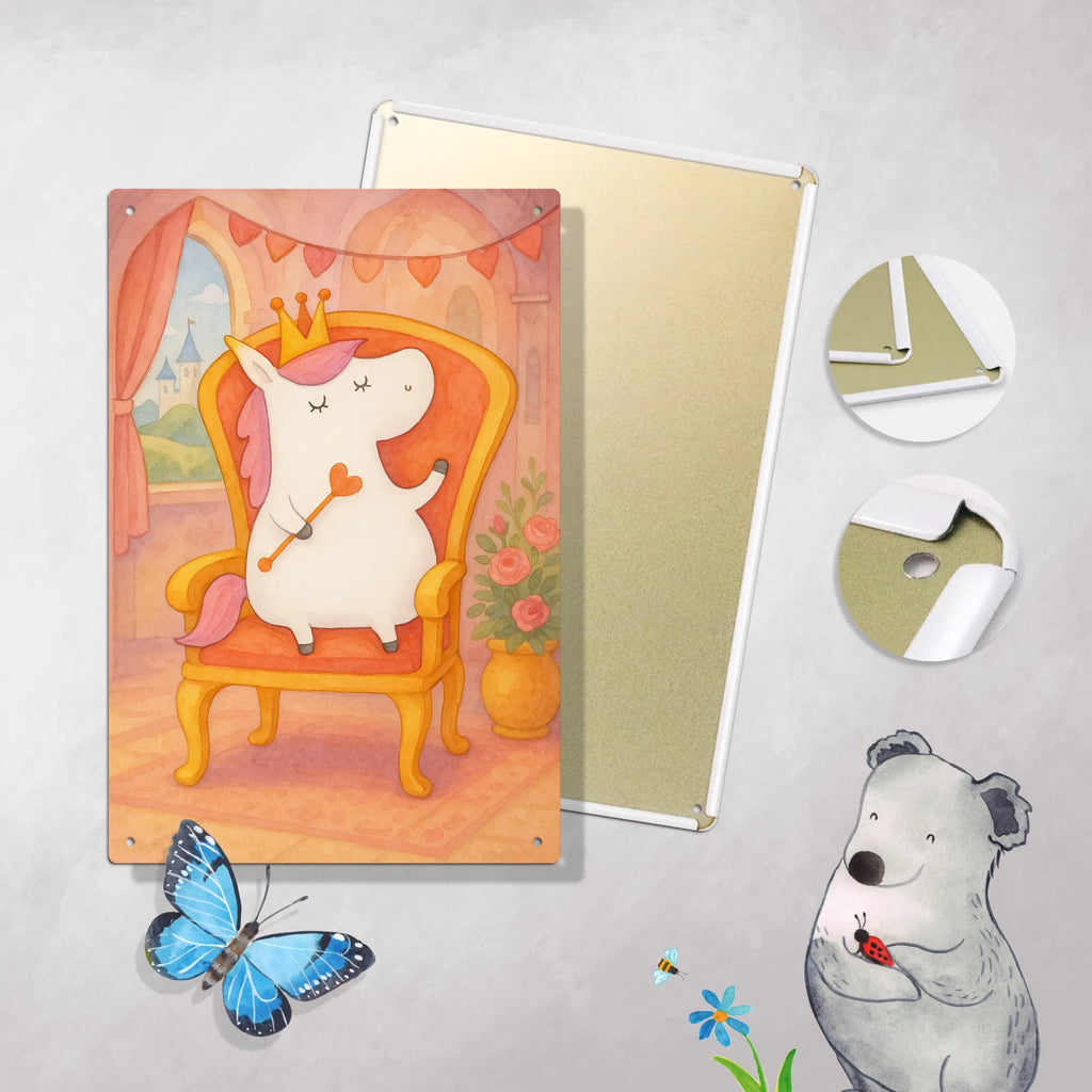 Paint by Numbers Metal Sign unicorn princess Design unicorn, unicorns, gift, queen, girlfriend present, birthday, bff gift, present, unicornprincess, birthday gift