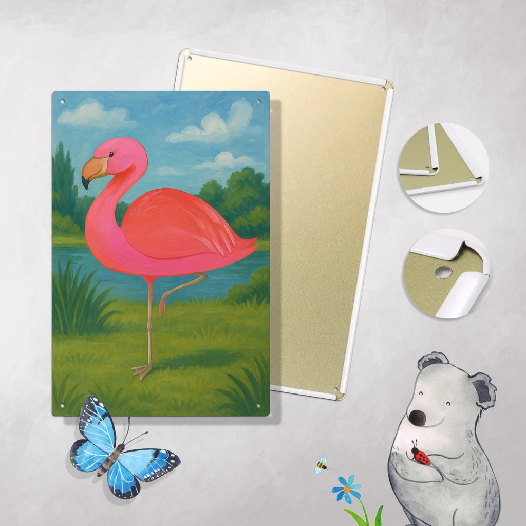 Paint by Numbers Metal Sign flamingo Classic Design Flamingo, pink, pink bird, bird of paradise, red, flamingo decoration, gift pink, gifts, gift idea, children, adults, girls, flamingo fans, summer, vacation, sea, unusual gifts in pink, pink gifts, girls gifts, small gifts, Caribbean feeling, funny sayings, Siblings, Girlfriends, Pride, Me, for me, Outsider, Unique, Son, Girlfriend, Self-love, Daughter, Saying