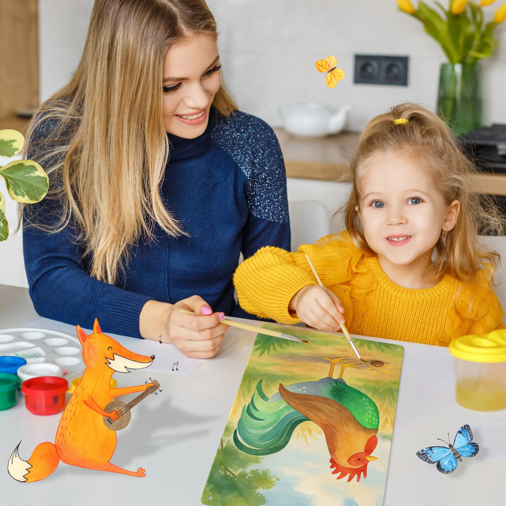 Metalowy szyld do malowania po numerach kogut ziarno Design Gospodarstwo, zwierzęta gospodarskie, rolnik, rolniczka