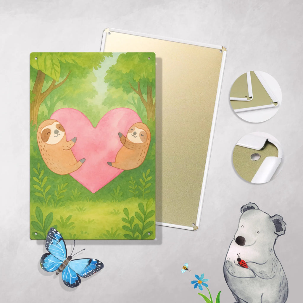 Metalowy szyld do malowania po numerach leniwce Serce Design Miłość, partner, przyjaciel, przyjaciółka, mąż, żona, wesele, zaręczyny, prośba o rękę, prezent miłosny, rocznica, dzień ślubu