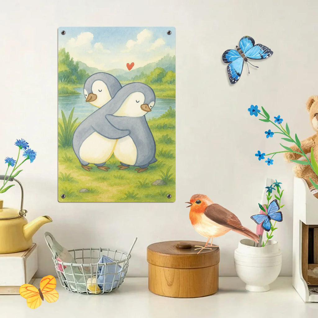 Malen nach Zahlen Metallschild Pinguine Kuscheln Design Ausmalbild, Kunstwerk, DIY, Bastelidee, Malen, Kreativität, Malen nach Zahlen, Baseln, Künstler, Liebe, Partner, Freund, Freundin, Ehemann, Ehefrau, Heiraten, Verlobung, Heiratsantrag, Liebesgeschenk, Jahrestag, Hocheitstag, Valentinstag, Liebesbeweis, Mitbringsel, für Ehemann, Geschenk für Freundin, Geschenk für Partner, Geschenk für Frauen, für Männer, Hochzeitstag