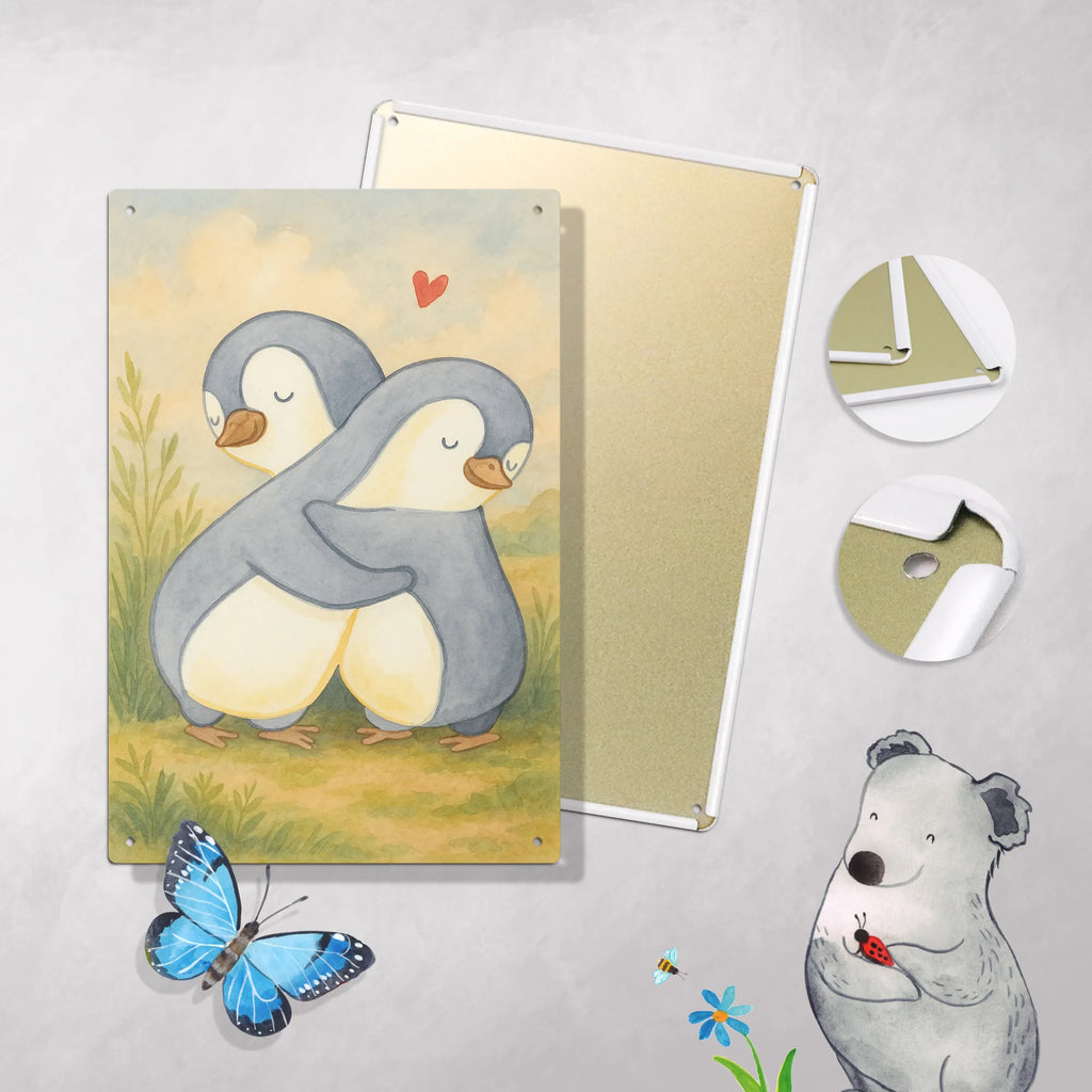 Malen nach Zahlen Metallschild Pinguine Kuscheln Design Kunstwerk, Malen, Malen nach Zahlen, Ausmalbild, Baseln, Künstler, DIY, Kreativität, Bastelidee, Liebe, Partner, Freund, Freundin, Ehemann, Ehefrau, Heiraten, Verlobung, Heiratsantrag, Liebesgeschenk, Jahrestag, Hocheitstag, Geschenk für Partner, Hochzeitstag, Valentinstag, für Ehemann, Liebesbeweis, Geschenk für Frauen, Geschenk für Freundin, Mitbringsel, für Männer