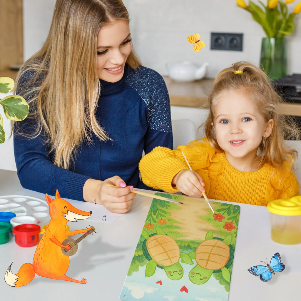 Metalowy szyld do malowania po numerach żółwie para Design Miłość, partner, przyjaciel, przyjaciółka, mąż, żona, wesele, zaręczyny, prośba o rękę, prezent miłosny, rocznica, dzień ślubu