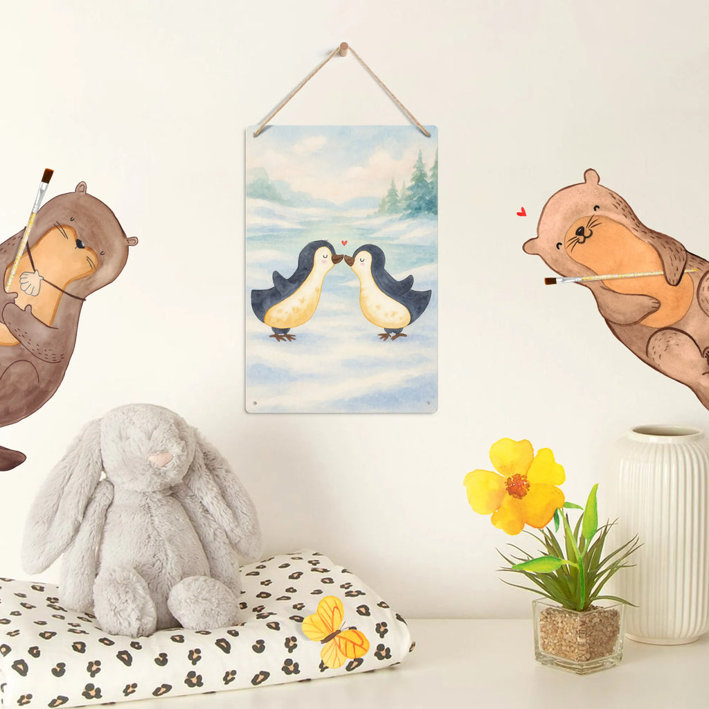 Paint by Numbers Metal Sign Penguins in love Design Love, Loving, Two, Together, Marriage, Engagement, Proposal of marriage, Love gift, gift for her, gift for him, anniversary gift, couple. love couple, anniversary, Penguin, guest gift, proof of love, gift friend, penguins, pair, love saying, gift anniversary, wedding, pair of penguins, fiancée, wedding anniversary, love, gift idea, engagement, gift girlfriend, fiancé, penguin love