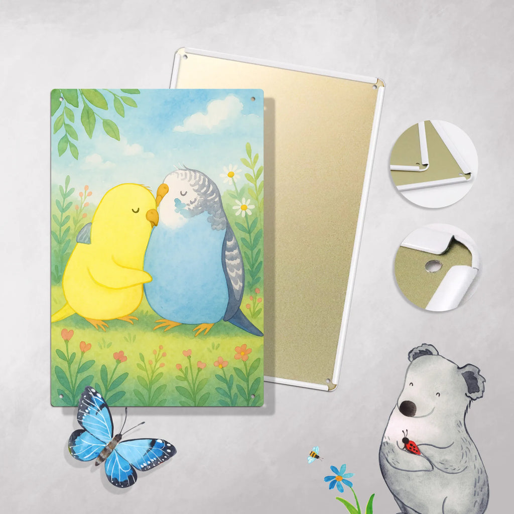 Malen nach Zahlen Metallschild Wellensittich Liebe Design Malen nach Zahlen, Baseln, Kunstwerk, Ausmalbild, Künstler, DIY, Kreativität, Malen, Bastelidee, Liebe, Partner, Freund, Freundin, Ehemann, Ehefrau, Heiraten, Verlobung, Heiratsantrag, Liebesgeschenk, Jahrestag, Hocheitstag, Nähe, Kuscheln, Vögel, Wellensittich, Vertrauen