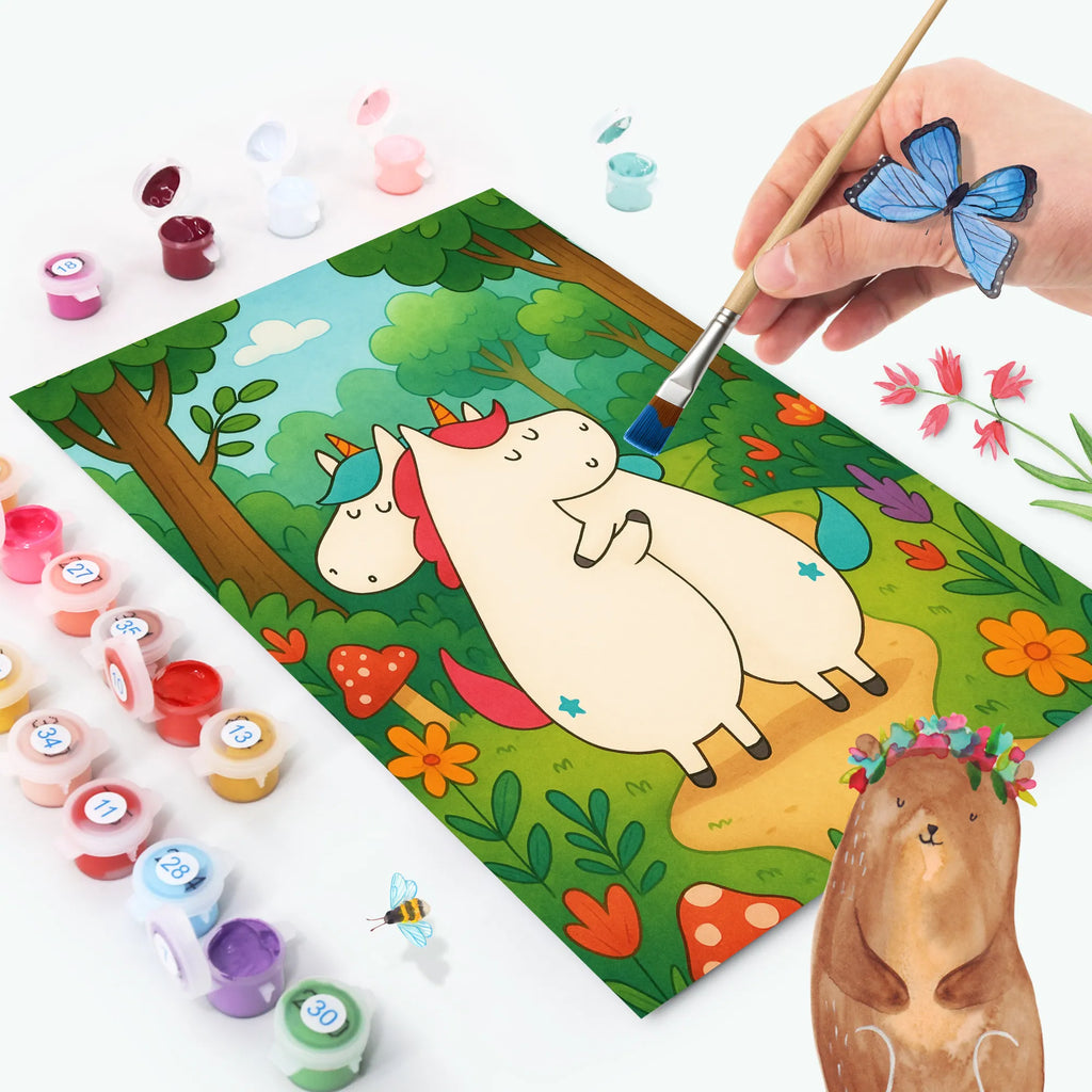 Paint by Numbers unicorns Embrace Design Kunstwerk, Malen nach Zahlen, Baseln, Ausmalbild, Kreativität, Malen, DIY, Künstler, Bastelidee, Einhorn, Einhörner, Einhorn Deko, Unicorn, BFF, Geschwister, Familie, Sister, Freundinnen, Schwester, Schwestern, Freundin, Liebe