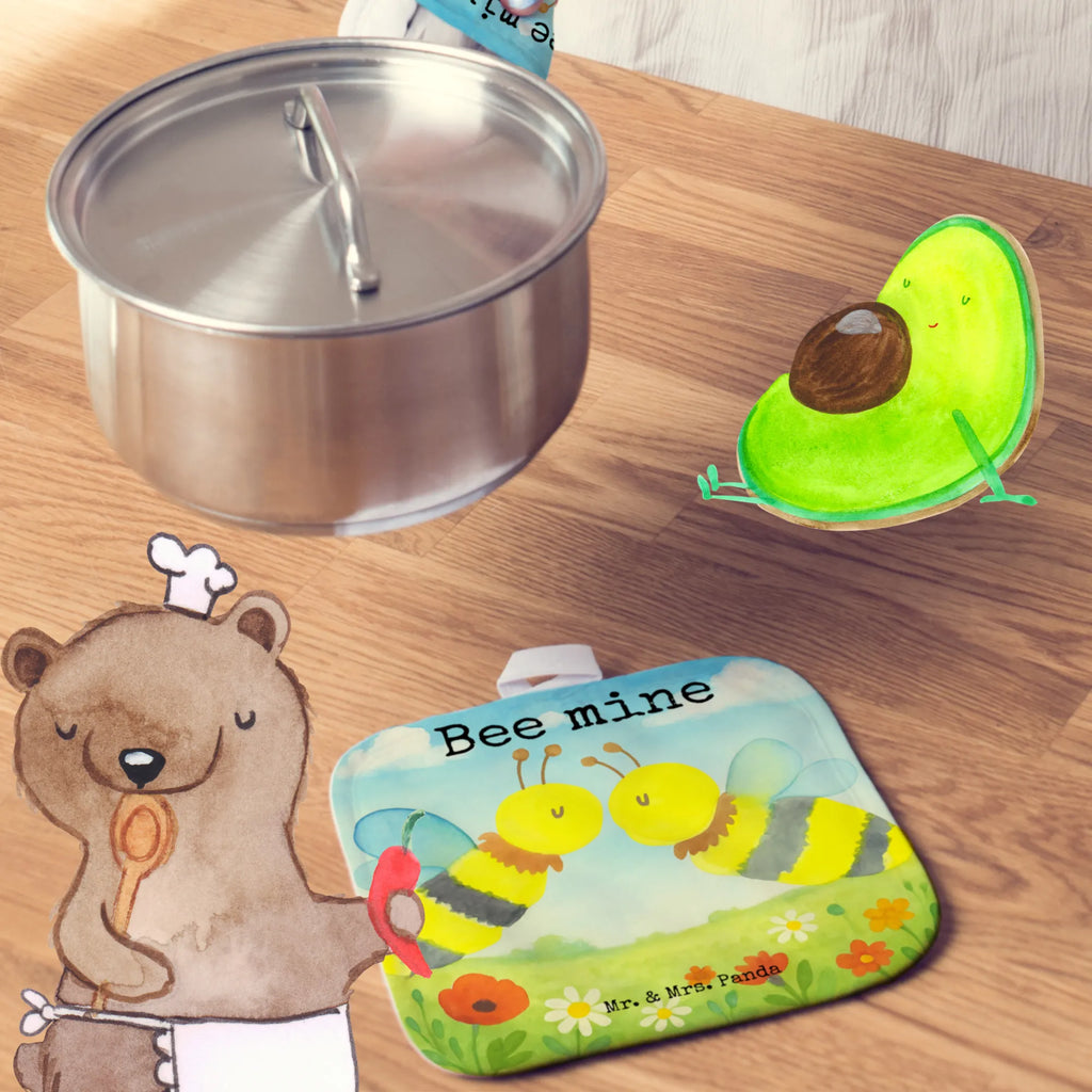 Pot holder bee Love Design Topflappen, Topfuntersetzer, Ofenhandschuh, Topflappen Set, Topflappen lustig, Topflappen mit Spruch, Ofenhandschuhe, Topfhandschuhe, Topfhandschuh, Topflappenset, Topflappen 2er Set, Schöne Topflappen, Biene, Wespe, Hummel