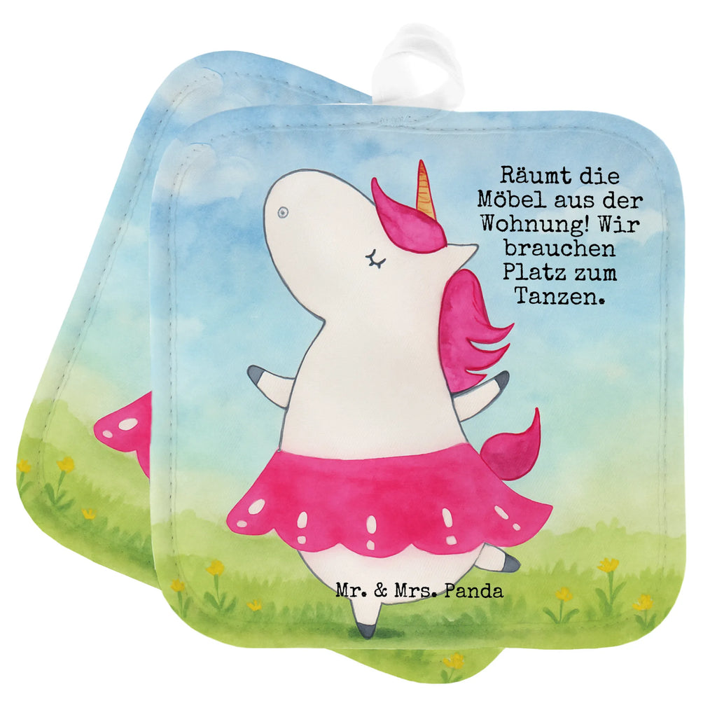 2er Set Topflappen  Einhorn Ballerina Design Topflappen, Topfuntersetzer, Ofenhandschuh, Topflappen Set, Topflappen lustig, Topflappen mit Spruch, Ofenhandschuhe, Topfhandschuhe, Topfhandschuh, Topflappenset, Topflappen 2er Set, Schöne Topflappen, Einhorn, Einhörner, Einhorn Deko, Unicorn, Tanzen, Ballerina, Party, Wohnung, Spaß, Feiern, Geburtstag, Tänzerin, Lebenslust, Lebensfreude