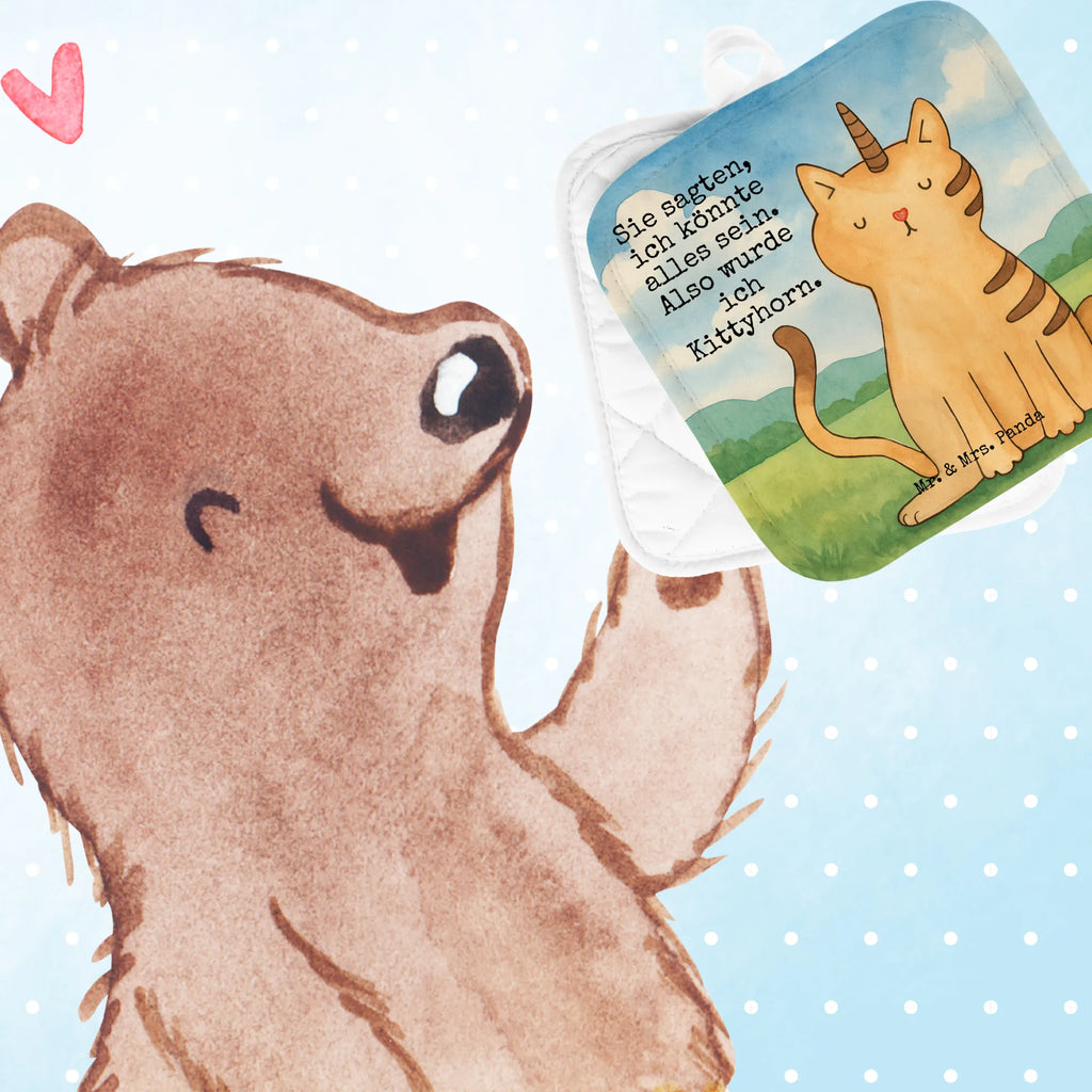 2er Set Topflappen  Einhorn Katze Design Topflappen, Topfuntersetzer, Ofenhandschuh, Topflappen Set, Topflappen lustig, Topflappen mit Spruch, Ofenhandschuhe, Topfhandschuhe, Topfhandschuh, Topflappenset, Topflappen 2er Set, Schöne Topflappen, Einhorn, Einhörner, Einhorn Deko, Unicorn, Katzer, Mieze, Regenbogen, Glitzer, Einhornpower, Erwachsenwerden, Katze, Katzenhorn, Einhornkatze, Kittyhorn