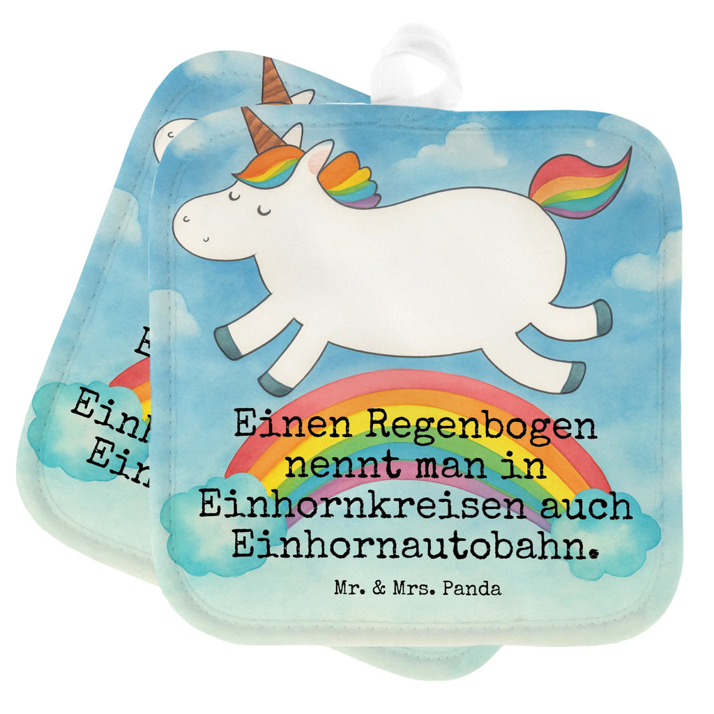 2er Set Topflappen  Einhorn Regenbogen Design Topflappen, Topfuntersetzer, Ofenhandschuh, Topflappen Set, Topflappen lustig, Topflappen mit Spruch, Ofenhandschuhe, Topfhandschuhe, Topfhandschuh, Topflappenset, Topflappen 2er Set, Schöne Topflappen, Einhorn, Einhörner, Einhorn Deko, Unicorn, Regenbogen, Glitzer, Einhornpower, Erwachsenwerden, Einhornautobahn