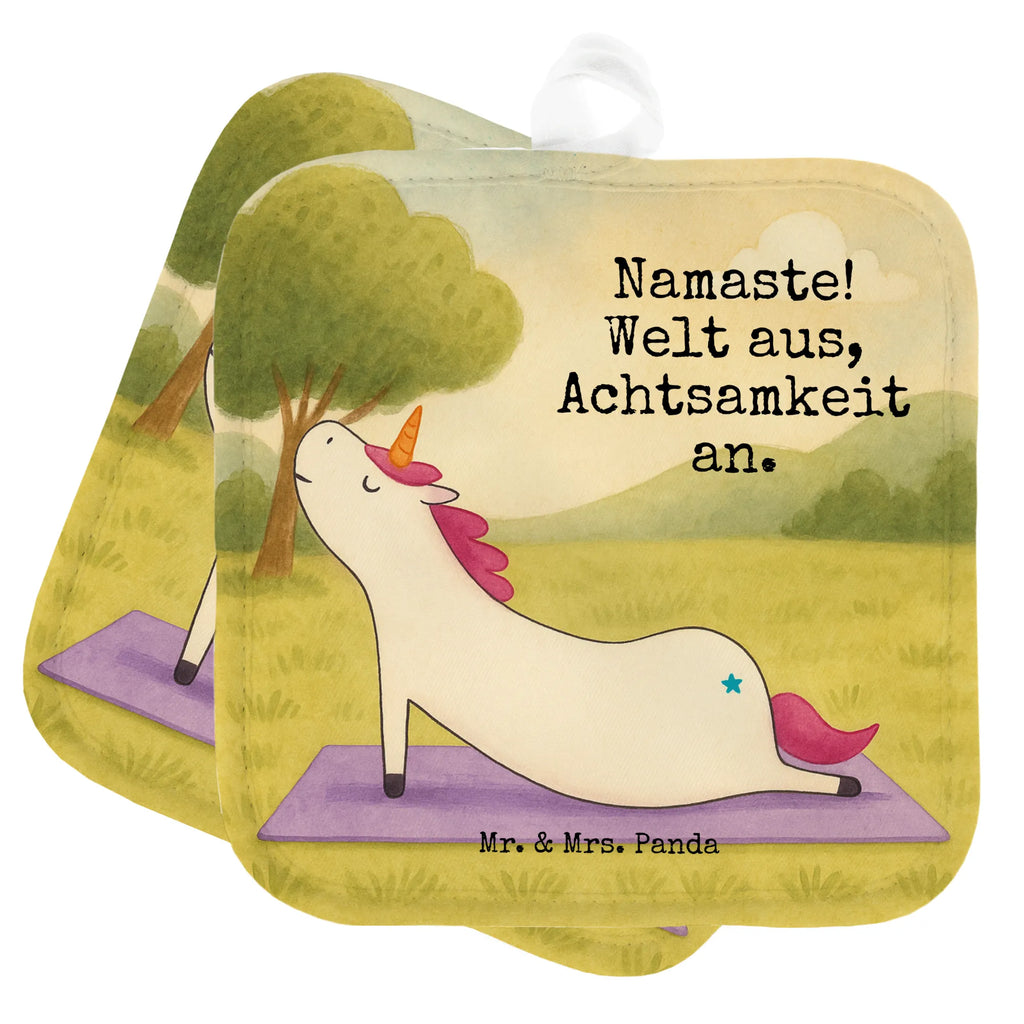 2er Set Topflappen  Einhorn Yoga Design Topflappen, Topfuntersetzer, Ofenhandschuh, Topflappen Set, Topflappen lustig, Topflappen mit Spruch, Ofenhandschuhe, Topfhandschuhe, Topfhandschuh, Topflappenset, Topflappen 2er Set, Schöne Topflappen, Einhorn, Einhörner, Einhorn Deko, Unicorn, Yoga, Namaste, Achtsamkeit, Entspannung, Joga, Yogamatte, Sport, lustig, witzig, süß
