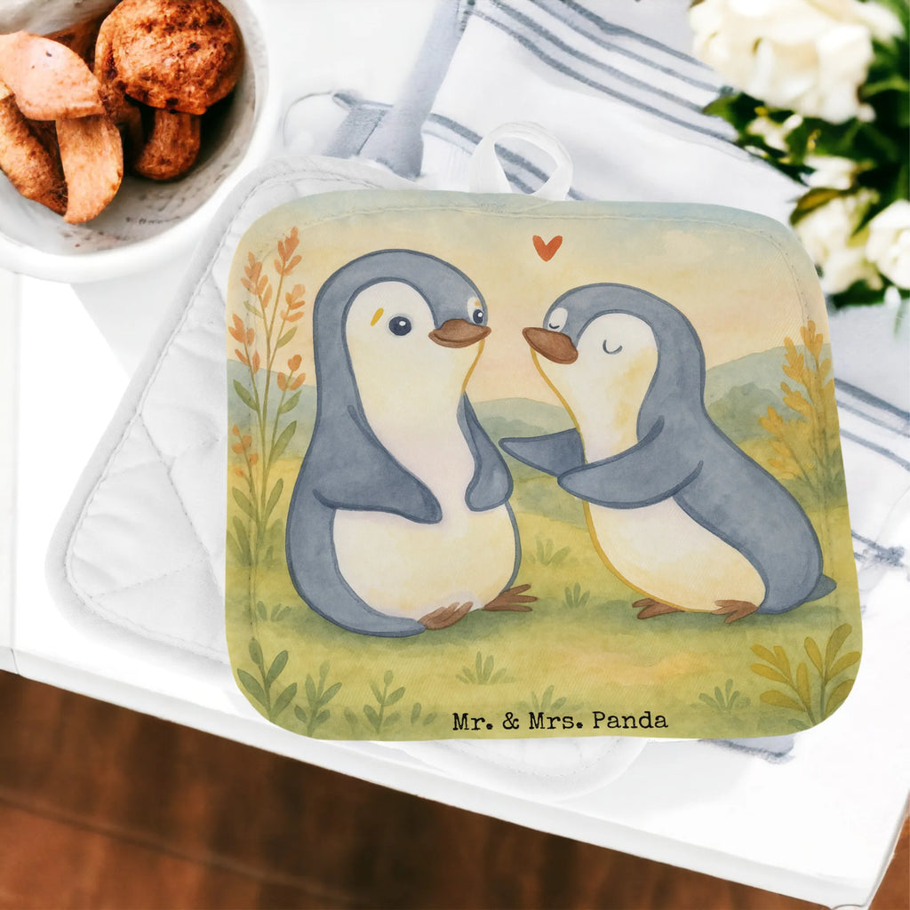 2er Set Topflappen  Pinguine trösten Design Topflappen, Topfuntersetzer, Ofenhandschuh, Topflappen Set, Topflappen lustig, Topflappen mit Spruch, Ofenhandschuhe, Topfhandschuhe, Topfhandschuh, Topflappenset, Topflappen 2er Set, Schöne Topflappen, Liebe, Partner, Freund, Freundin, Ehemann, Ehefrau, Heiraten, Verlobung, Heiratsantrag, Liebesgeschenk, Jahrestag, Hocheitstag, Valentinstag, Geschenk für Frauen, Hochzeitstag, Mitbringsel, Geschenk für Freundin, Geschenk für Partner, Liebesbeweis, für Männer, für Ehemann