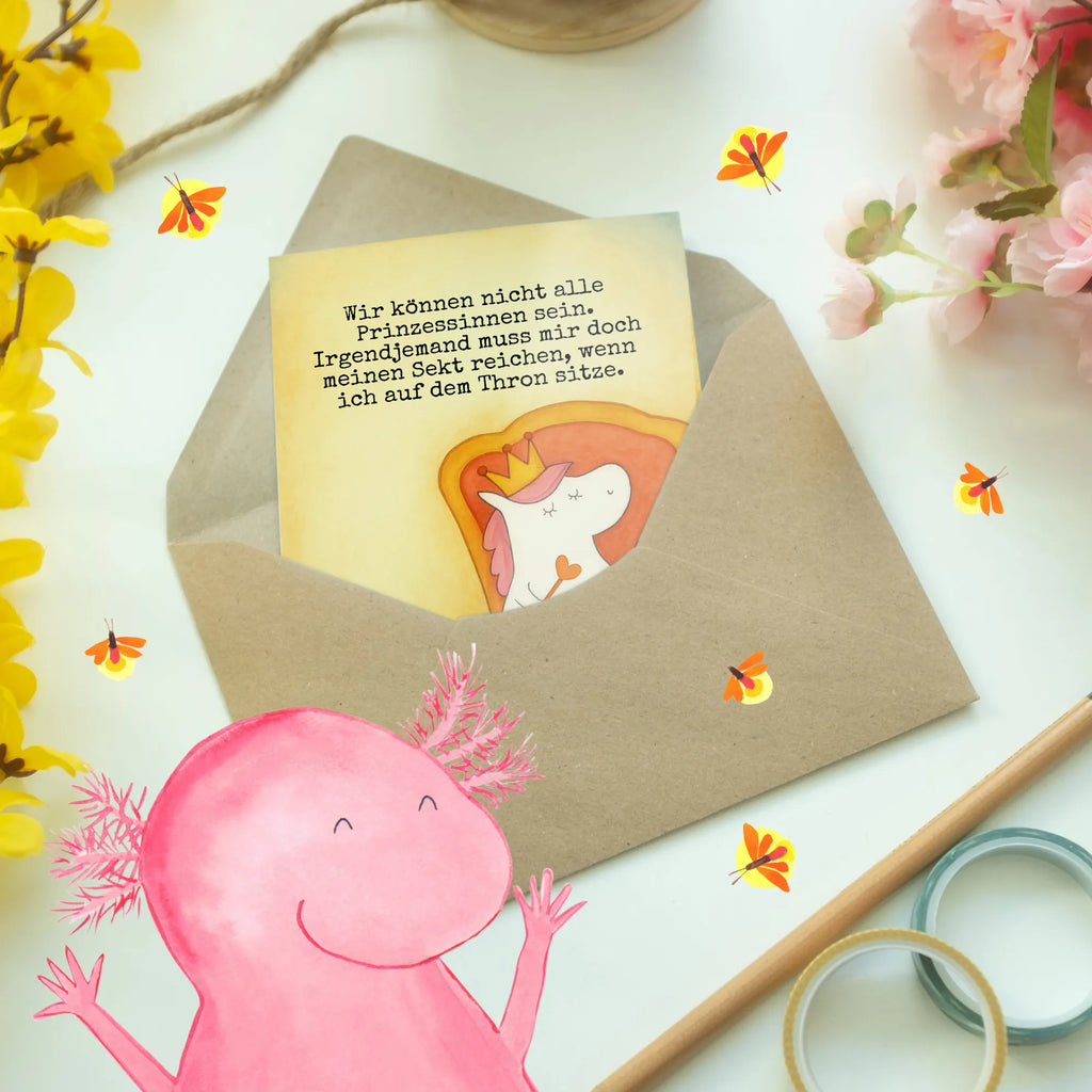 Grußkarte Einhorn Prinzessin Design Grußkarte, Klappkarte, Einladungskarte, Glückwunschkarte, Hochzeitskarte, Geburtstagskarte, Karte, Ansichtskarten, Einhorn, Einhörner, Einhorn Deko, Unicorn, Geburtstag, Prinzessin, Geburtstagsgeschenk, Geschenk, Monat