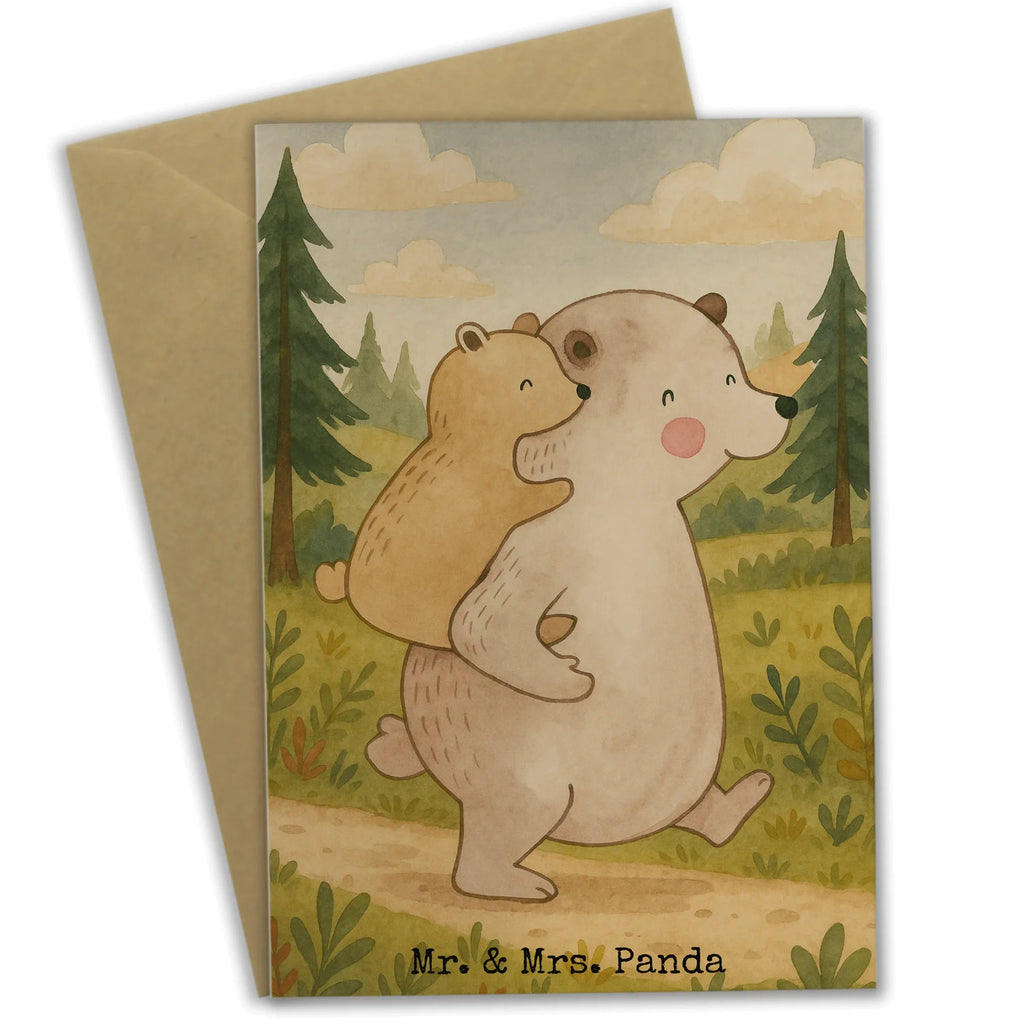 Grußkarte Papa Bär Design Grußkarte, Ansichtskarten, Hochzeitskarte, Einladungskarte, Geburtstagskarte, Glückwunschkarte, Karte, Klappkarte, Familie, Vatertag, Muttertag, Bruder, Schwester, Mama, Papa, Oma, Opa, Geschenk, Geburtstag, Papi, Vati, Vater, Onkel