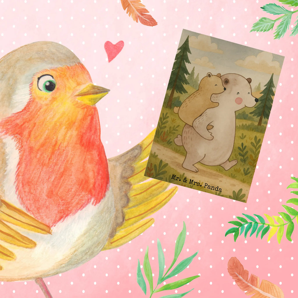 Grußkarte Papa Bär Design Grußkarte, Ansichtskarten, Hochzeitskarte, Einladungskarte, Geburtstagskarte, Glückwunschkarte, Karte, Klappkarte, Familie, Vatertag, Muttertag, Bruder, Schwester, Mama, Papa, Oma, Opa, Geschenk, Geburtstag, Papi, Vati, Vater, Onkel