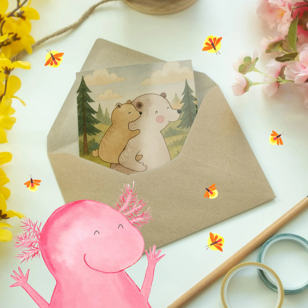 Grußkarte Papa Bär Design Grußkarte, Ansichtskarten, Hochzeitskarte, Einladungskarte, Geburtstagskarte, Glückwunschkarte, Karte, Klappkarte, Familie, Vatertag, Muttertag, Bruder, Schwester, Mama, Papa, Oma, Opa, Geschenk, Geburtstag, Papi, Vati, Vater, Onkel