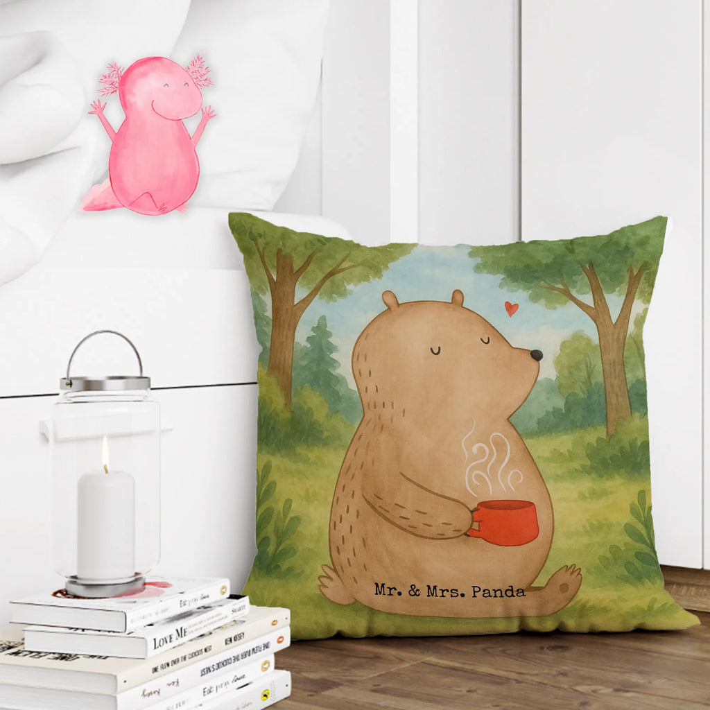 Cushion bear Coffee Design Kissen 40x40 Waschbar, sitzkissen, Kissenbezug 40x40, Dekokissen Sofa, Sofakissen, Motivkissen, Zierkissen, Kissenbezüge, Kissen, Dekokissen, Kopfkissen 40x40, Dekokissen 40x40, Kopfkissen, Kissenhülle 40x40, Sofakissen 40x40, Kissenhülle, sofakissen, Couchkissen, Kissen 40x40, Bär, Teddy, Teddybär, Motivation, Morgenroutine, Welt erobern, Welt retten, Kaffee, Coffee, guten Morgen, Bären