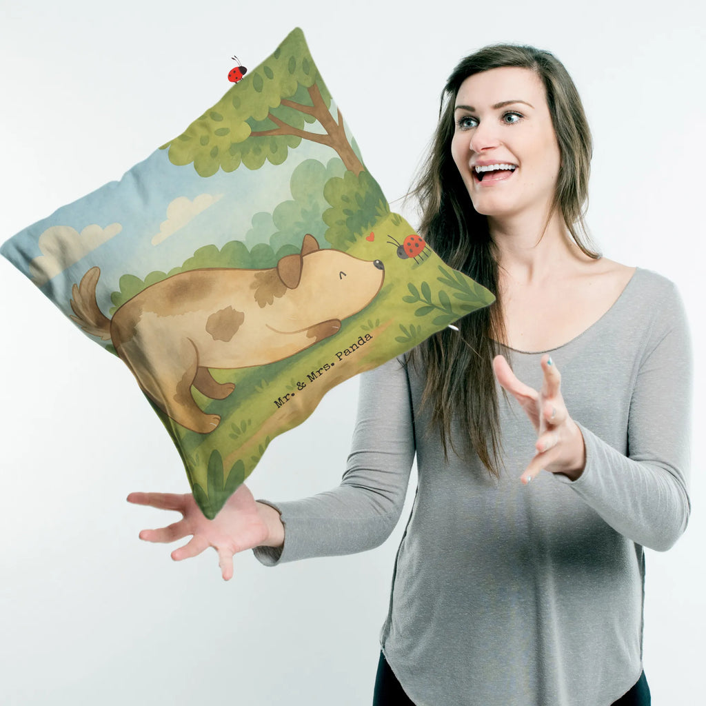 40x40 Kissen Hund Marienkäfer Design Motivkissen, Kissenbezug 40x40, Dekokissen, Sofakissen, Kissen 40x40, Kissenbezüge, Kissenhülle 40x40, Zierkissen, Dekokissen 40x40, Dekokissen Sofa, Kissenhülle, Couchkissen, Kopfkissen, Kissen, Kopfkissen 40x40, Sofakissen 40x40, sofakissen, Kissen 40x40 Waschbar, sitzkissen, Hund, Hundemotiv, Haustier, Hunderasse, Tierliebhaber, Hundebesitzer, Sprüche, Marienkäfer, Hundespruch, Mischlinghund, Mischling, Hunde