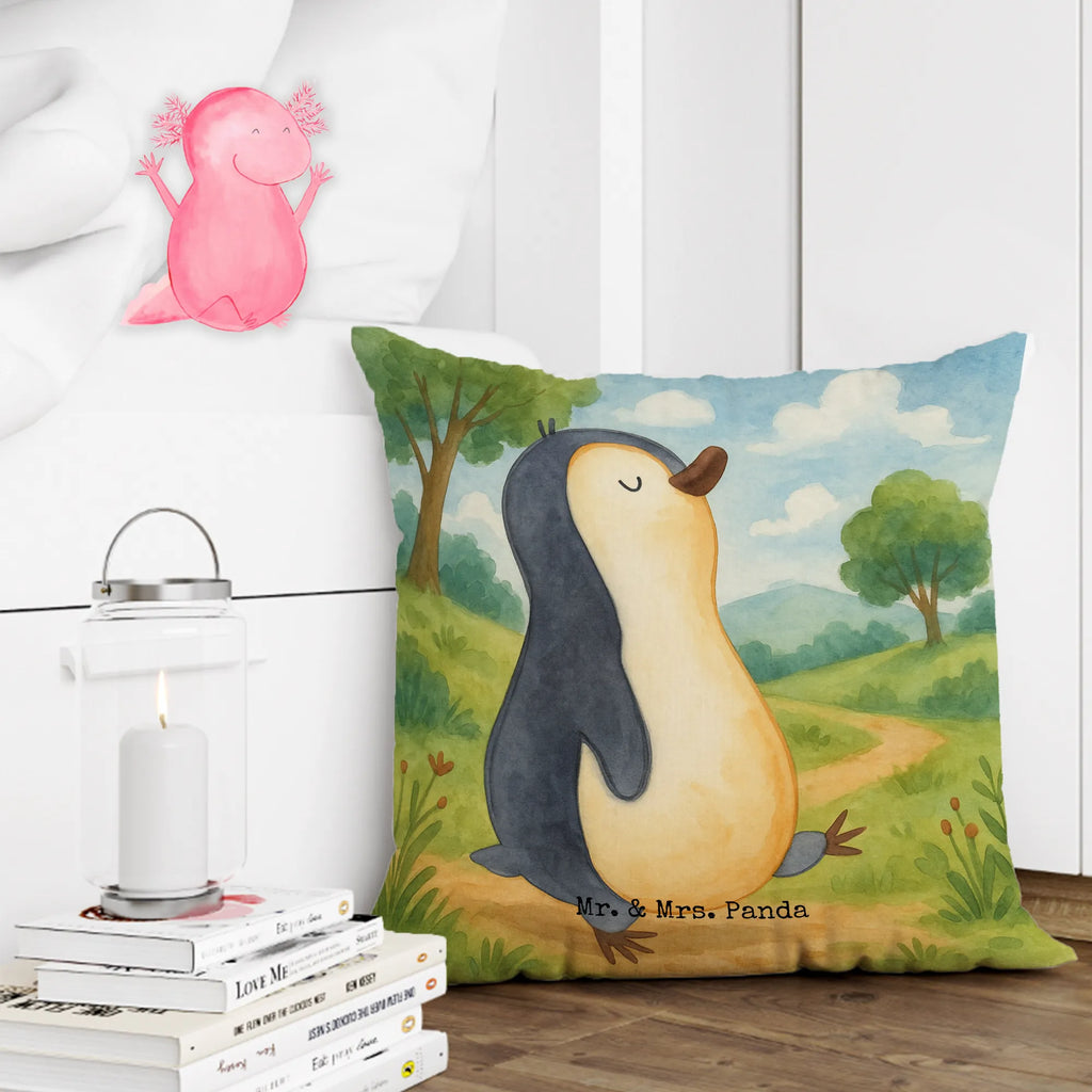40x40 Kissen Pinguin marschieren Design Kissenhülle, Kopfkissen, Sofakissen, Dekokissen, Motivkissen, sofakissen, sitzkissen, Kissen, Kissenbezüge, Kissenbezug 40x40, Kissen 40x40, Kissenhülle 40x40, Zierkissen, Couchkissen, Dekokissen Sofa, Sofakissen 40x40, Dekokissen 40x40, Kopfkissen 40x40, Kissen 40x40 Waschbar, Pinguin, Pinguine, Frühaufsteher, Langschläfer, Bruder, Schwester, Familie