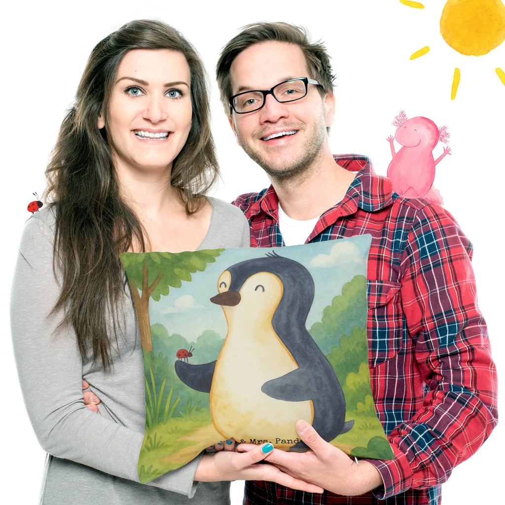 Cushion Penguin ladybug Design sitzkissen, Kopfkissen, Sofakissen, Kissen, Motivkissen, Kissen 40x40 Waschbar, Sofakissen 40x40, Couchkissen, sofakissen, Kissenbezug 40x40, Kissen 40x40, Dekokissen Sofa, Kissenhülle, Dekokissen 40x40, Kissenhülle 40x40, Dekokissen, Kissenbezüge, Kopfkissen 40x40, Zierkissen, Pinguin, Lebensfreude, Marienkäfer, Freude, Pinguine, Wunder, Glück, Liebe