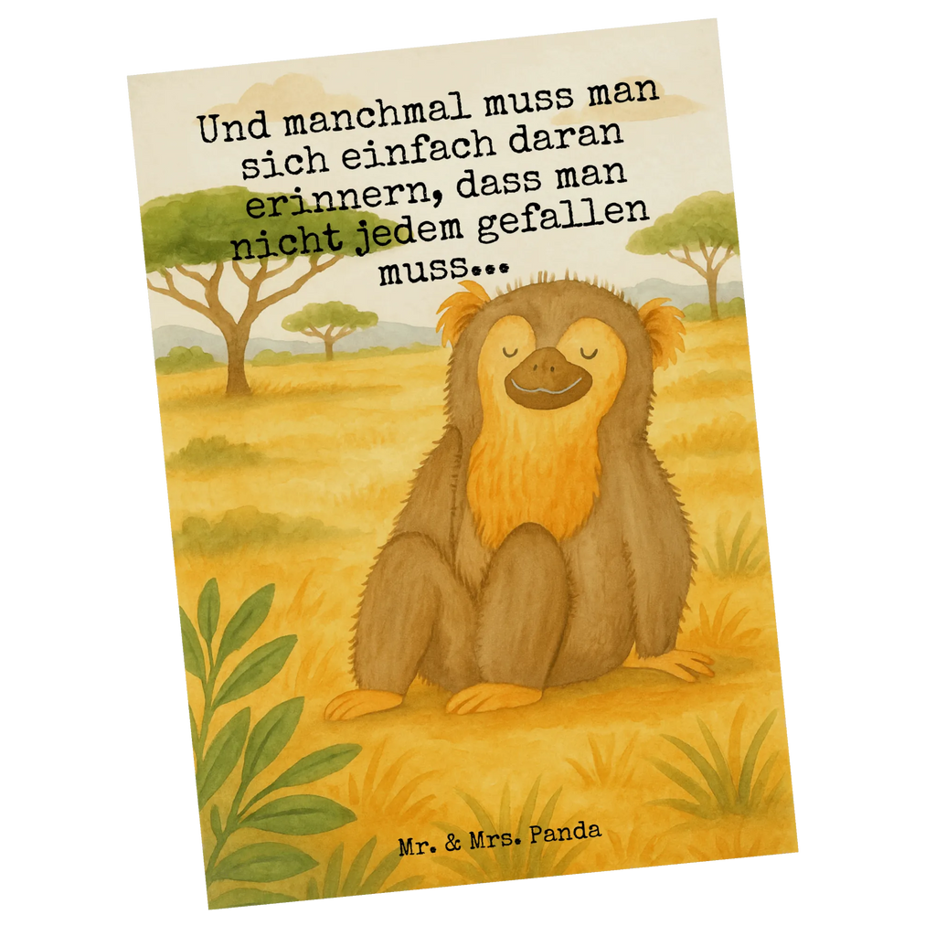 Postkarte Affe Design Postkarte, Karte, Geschenkkarte, Grußkarte, Einladung, Ansichtskarte, Geburtstagskarte, Einladungskarte, Dankeskarte, Ansichtskarten, Einladung Geburtstag, Einladungskarten Geburtstag, Afrika, Wildtiere, Affe, Äffchen, Affen, Selbstliebe, Respekt, Motivation, Selbstachtung, Liebe, Selbstbewusstsein, Selfcare