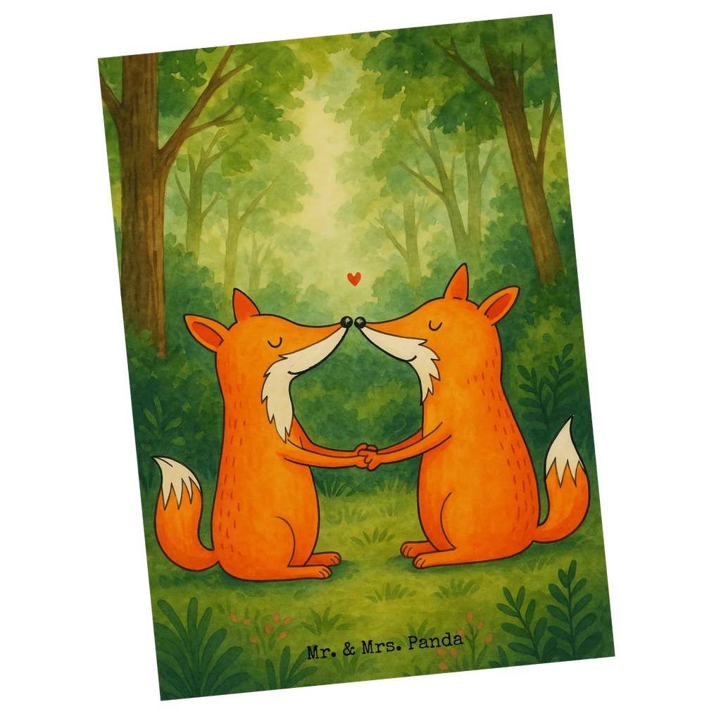 Pocztówka lisy miłość Design Postkarte, Karte, Geschenkkarte, Grußkarte, Einladung, Ansichtskarte, Geburtstagskarte, Einladungskarte, Dankeskarte, Ansichtskarten, Einladung Geburtstag, Einladungskarten Geburtstag, Fuchs, Füchse, Fox, Liebe, Liebespaar, Paar, Partner, Freundin, Freund, Ehe, Verlobte, Ehemann, Ehefrau, Liebesbeweis