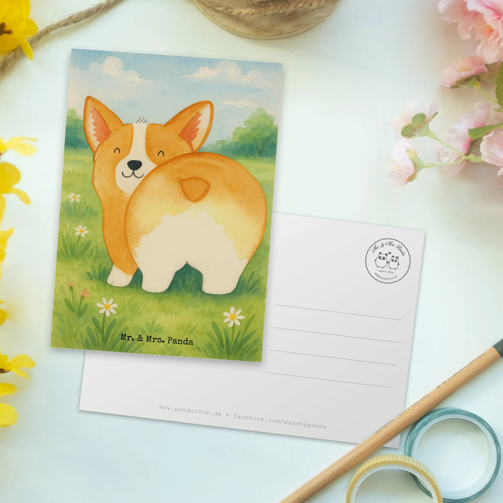 Postcard corgi buttocks Design Postkarte, Karte, Geschenkkarte, Grußkarte, Einladung, Ansichtskarte, Geburtstagskarte, Einladungskarte, Dankeskarte, Ansichtskarten, Einladung Geburtstag, Einladungskarten Geburtstag, Hund, Hundemotiv, Haustier, Hunderasse, Tierliebhaber, Hundebesitzer, Sprüche, Corgie, Hundeliebe, Motivation, Selbstliebe, Spruch