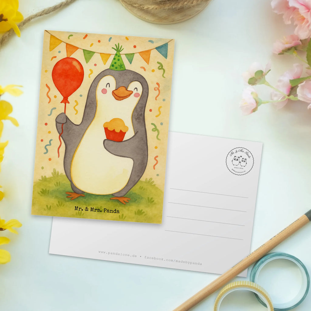 Postkarte Pinguin Geburtstag Design Postkarte, Karte, Geschenkkarte, Grußkarte, Einladung, Ansichtskarte, Geburtstagskarte, Einladungskarte, Dankeskarte, Ansichtskarten, Einladung Geburtstag, Einladungskarten Geburtstag, Geburtstag, Geburtstagsgeschenk, Geschenk, Party, Feiern, Geschenke, Torte, Kuchen