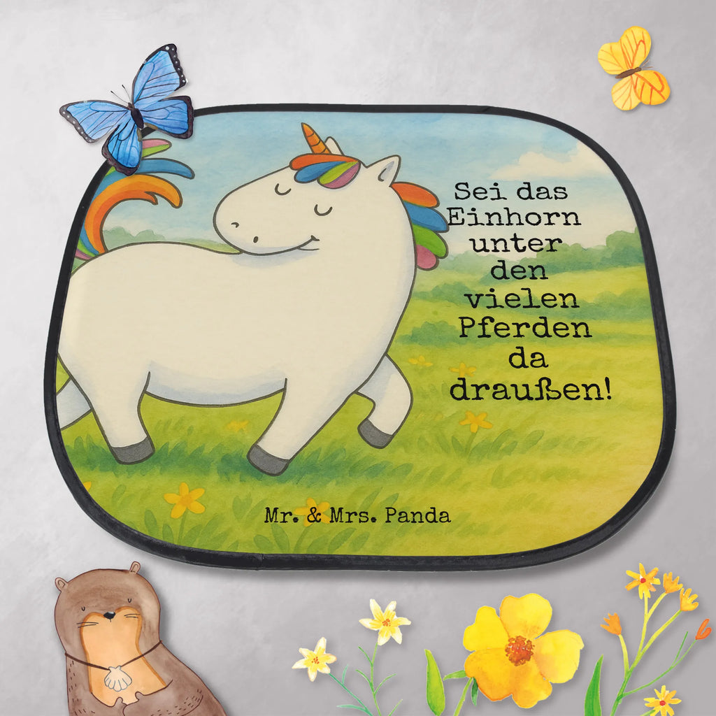 Osłona przeciwsłoneczna do samochodu jednorożec dumnie kroczyć Design Jednorożec, jednorożce, dekoracje jednorożca, jednorożec