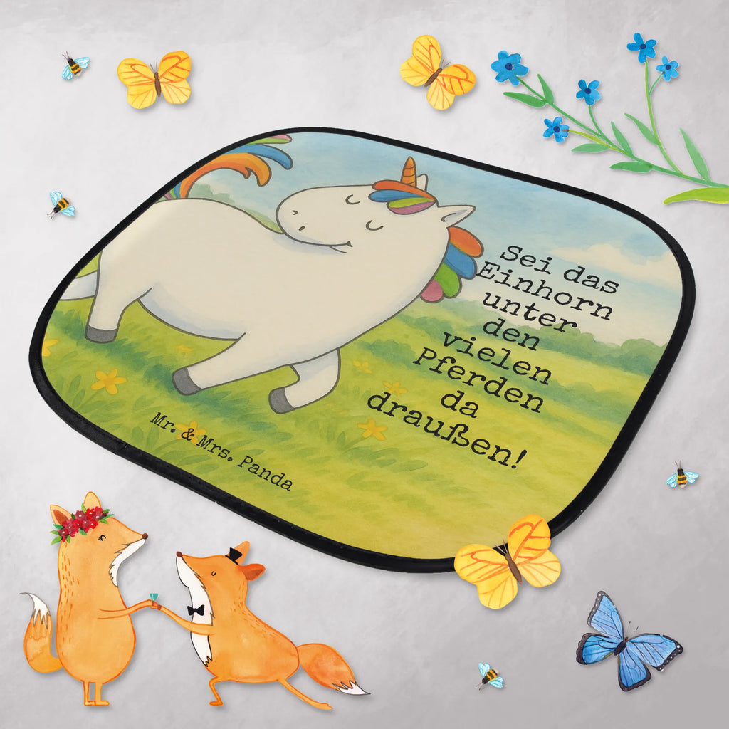 Osłona przeciwsłoneczna do samochodu jednorożec dumnie kroczyć Design Jednorożec, jednorożce, dekoracje jednorożca, jednorożec