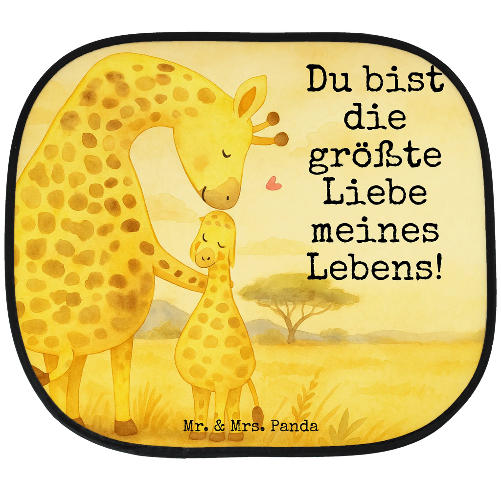 Car sun shade giraffe child Design car, gift, family, sun protection, windows, children, back seat, sun visor, Africa, mum, son, giraffe, favourite person, daughter, child, mother